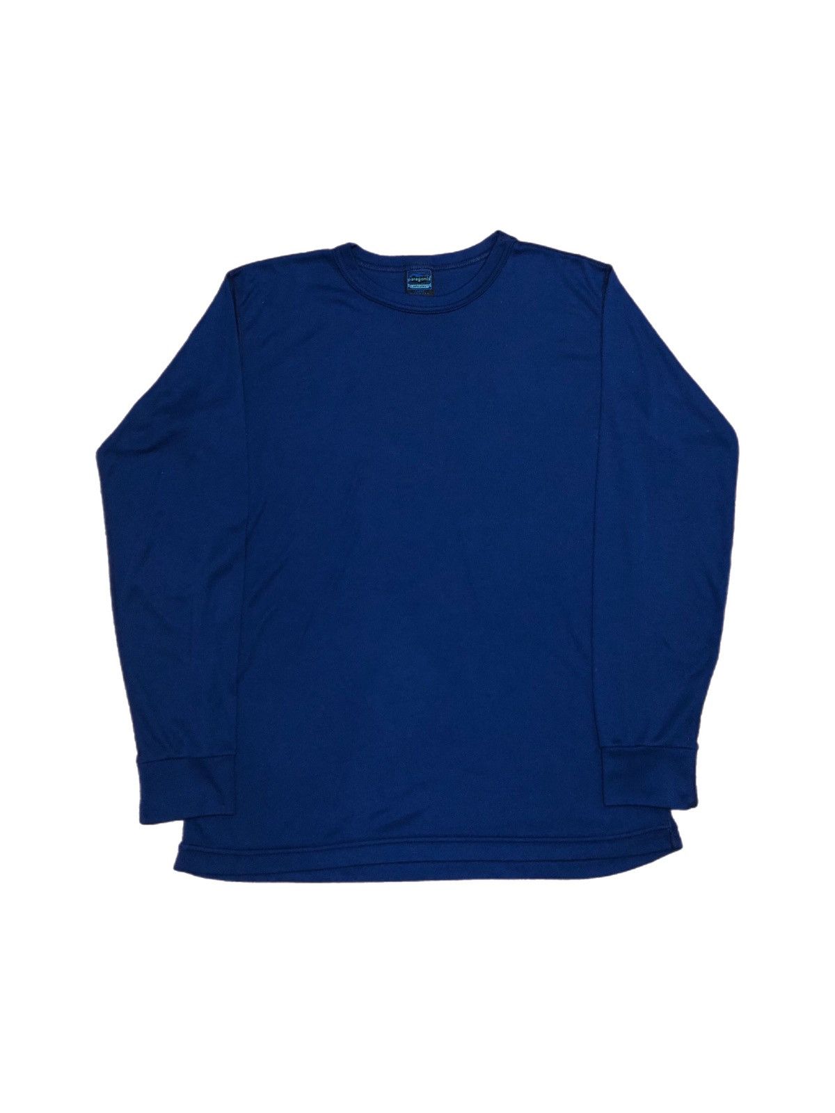 Patagonia Vintage Patagonia Shirt Mens Large Blue Capilene Long Sleeve Size US L / EU 52-54 / 3 - 1 Thumbnail