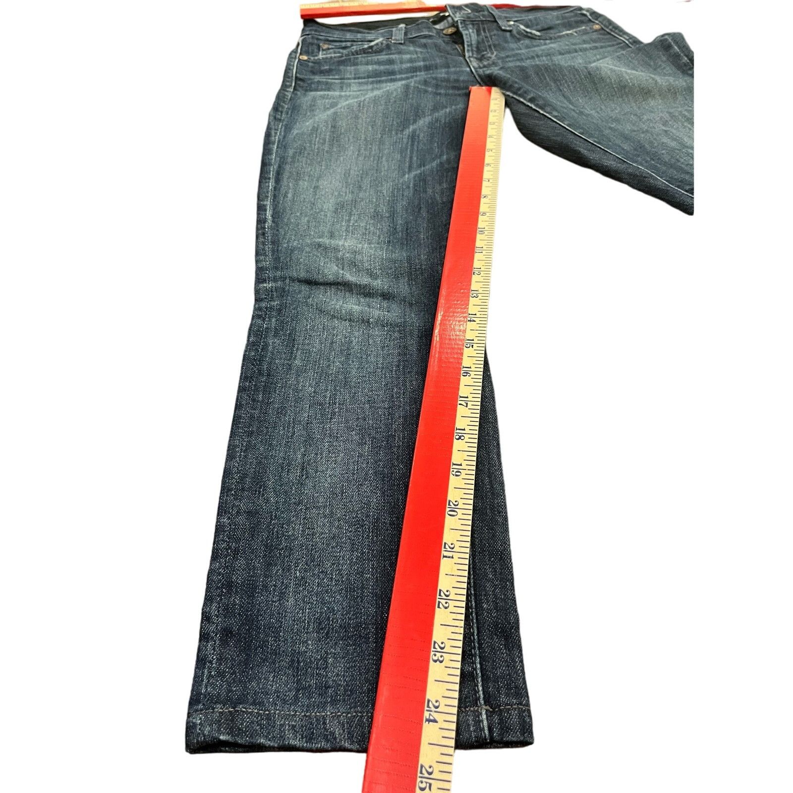 7 For All Mankind 7 For All Mankind Women's Roxanne Ankle Skinny Jeans sz 25 Size 25" / US 0 / IT 36 - 6 Thumbnail