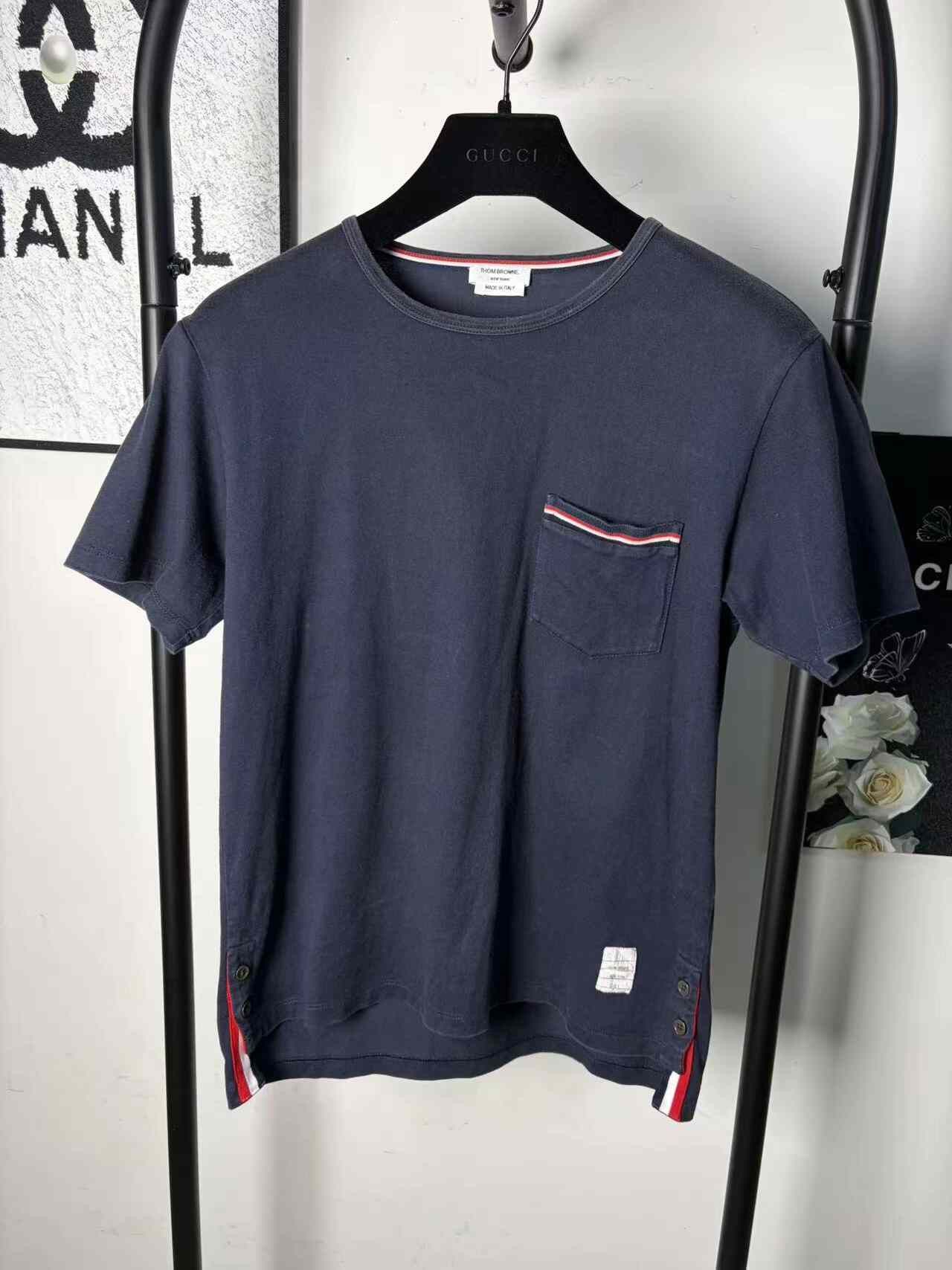 Thom Browne Thom Browne White T-Shirt m Men Size US M / EU 48-50 / 2 - 1 Thumbnail
