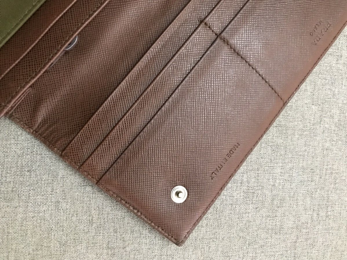 Prada Prada Wallet Nylon Leather Size ONE SIZE - 10 Thumbnail