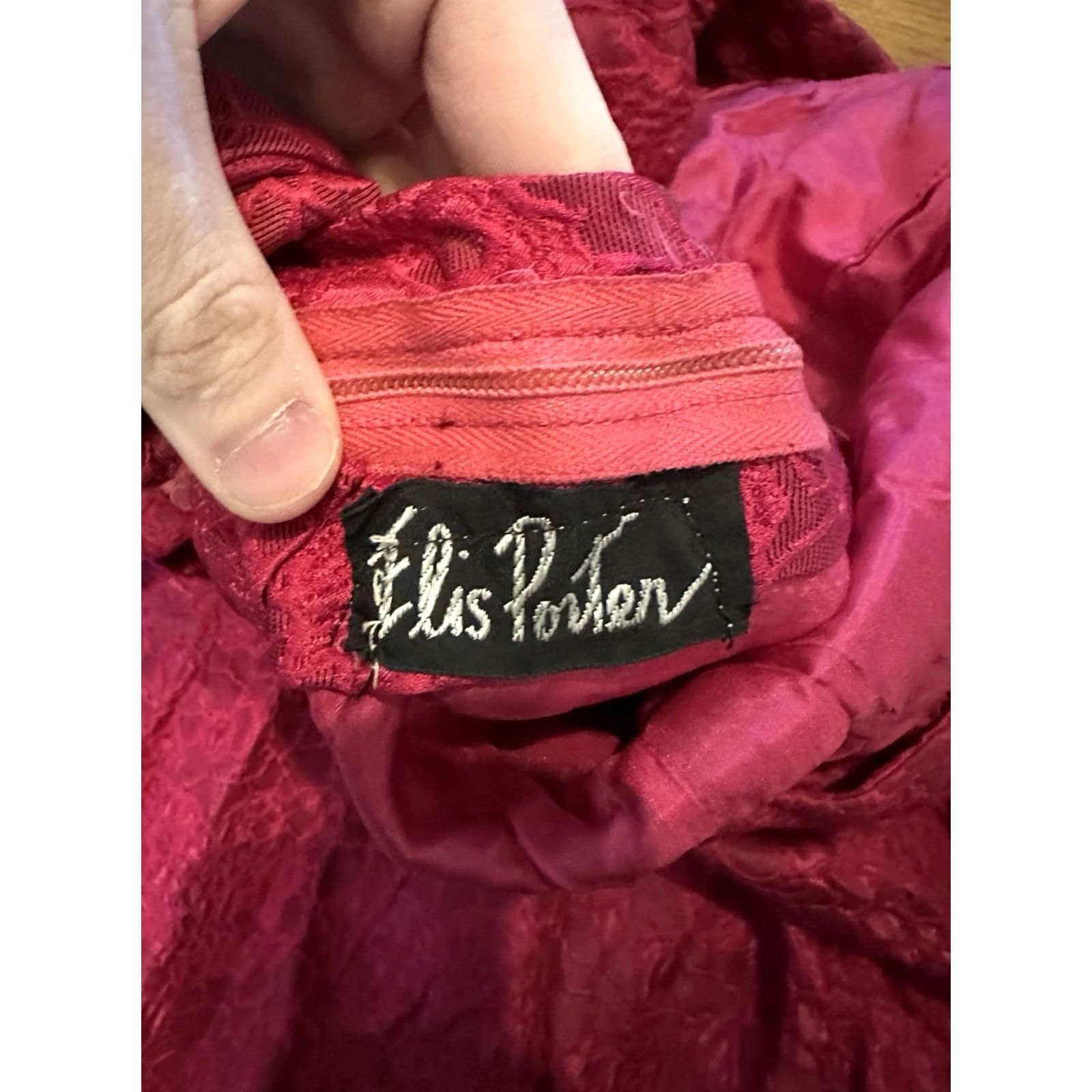 Pinko VINTAGE Elis Porter Pink Dress 60s 70s Talon See Measurements S/M Size 4XL / US 24-26 - 4 Thumbnail
