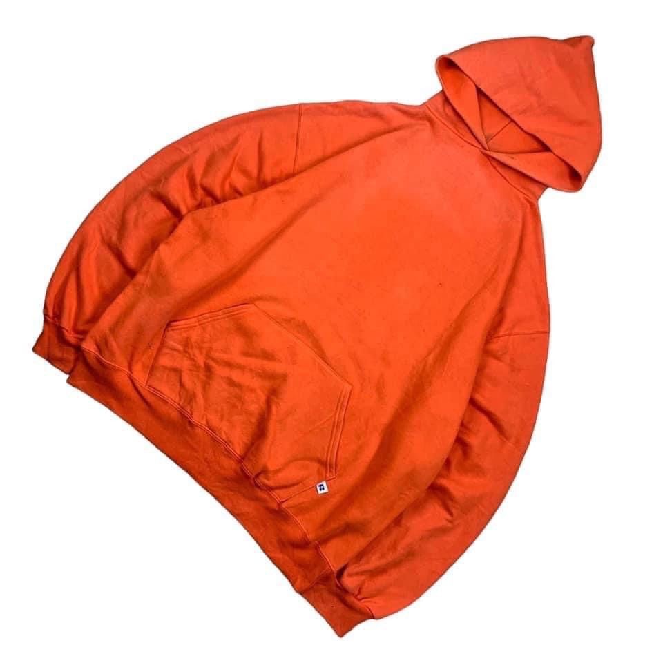 Russell Athletic × Vintage Russell Athletic hoodie baggy orange vintage 90s blank Size US M / EU 48-50 / 2 - 3 Thumbnail