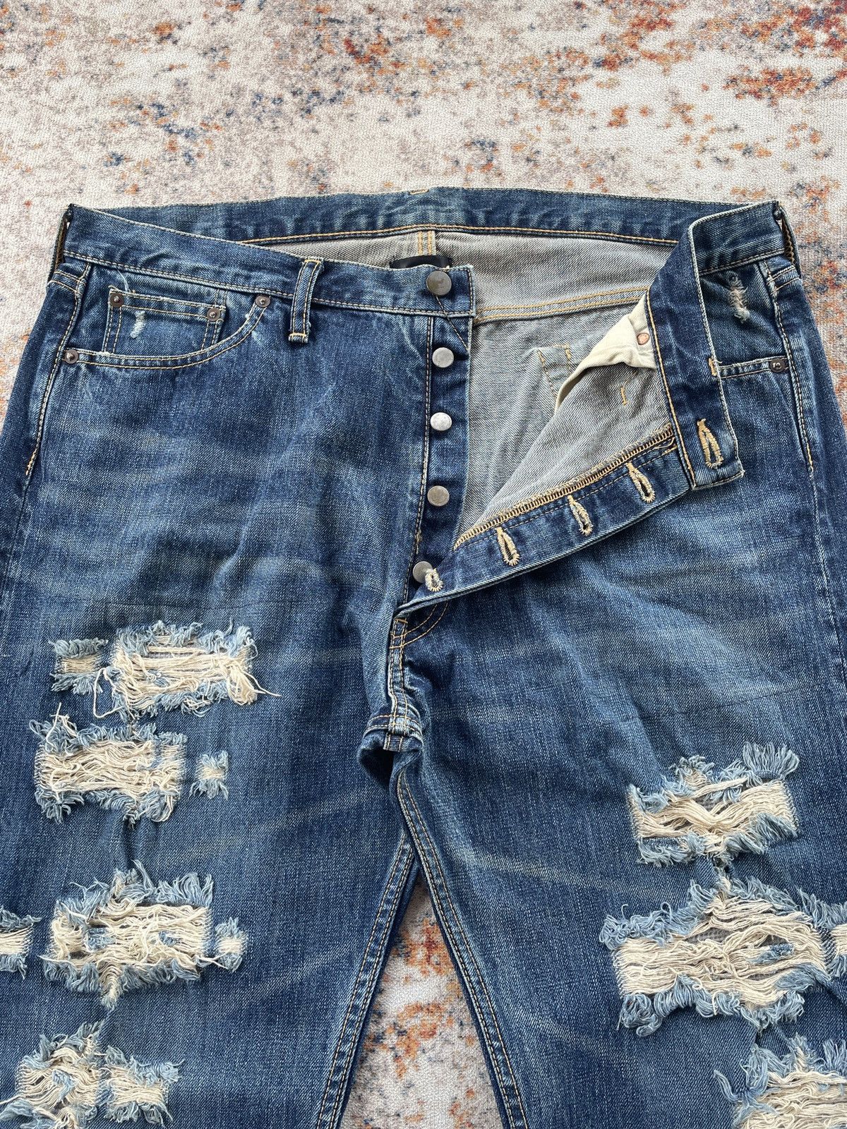 Fashion Victim VICTIM JAPAN JEANS Size US 37 - 3 Thumbnail