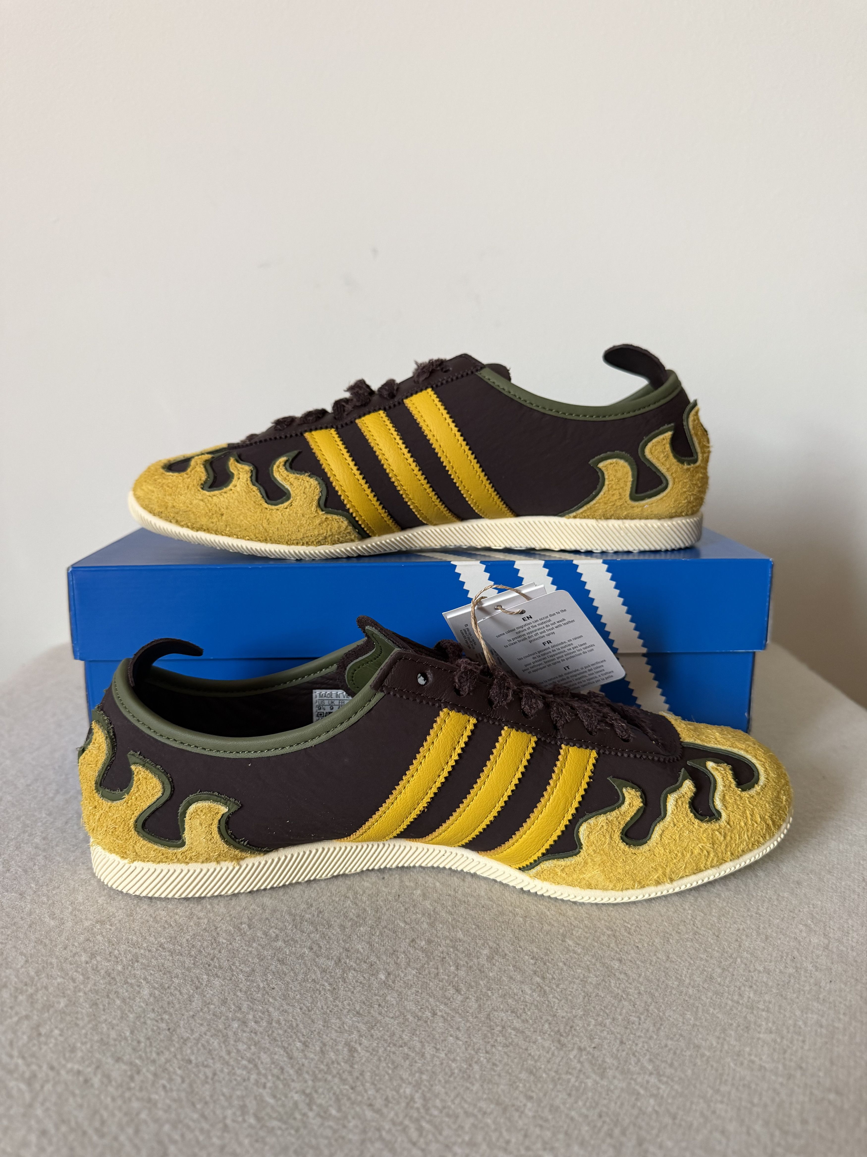 Adidas × Brain Dead Brain Dead Adidas Japan Lo in Yellow Brown Size US 11 / EU 44 - 3 Thumbnail