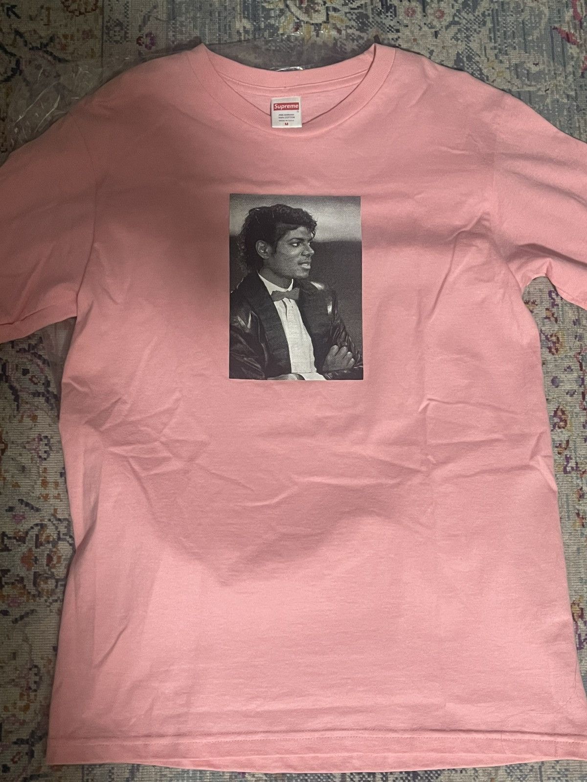 Supreme Supreme x Michael Jackson portrait tshirt Size US M / EU 48-50 / 2 - 1 Thumbnail