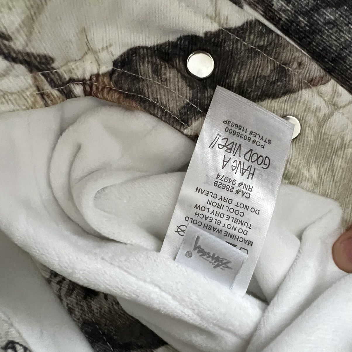 Stussy Stussy real tree camo work jacket | Grailed