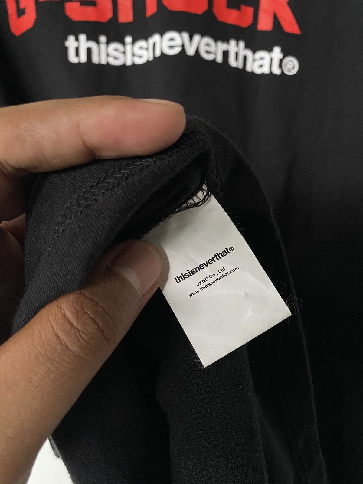 thisisneverthat Thisisneverthat x Casio G-Shock tee Size US XL / EU 56 / 4 - 6 Thumbnail