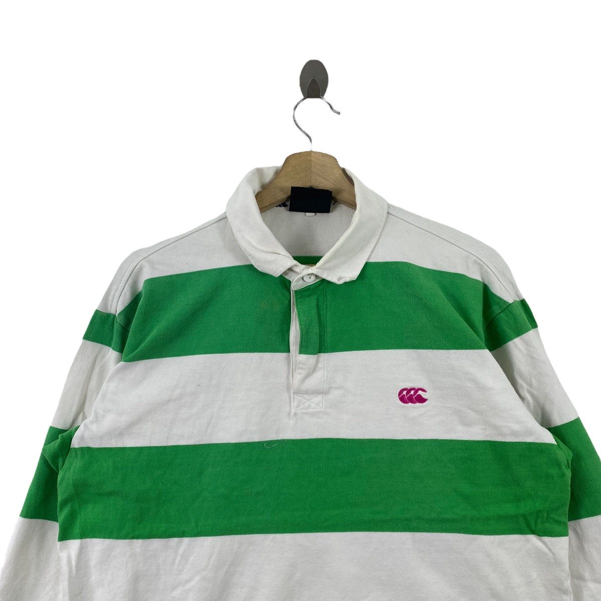 Canterbury of New Zealand × Vintage Vintage CANTERBURY NEW ZEALAND Button Up Collar Rugby Size US L / EU 52-54 / 3 - 2 Thumbnail