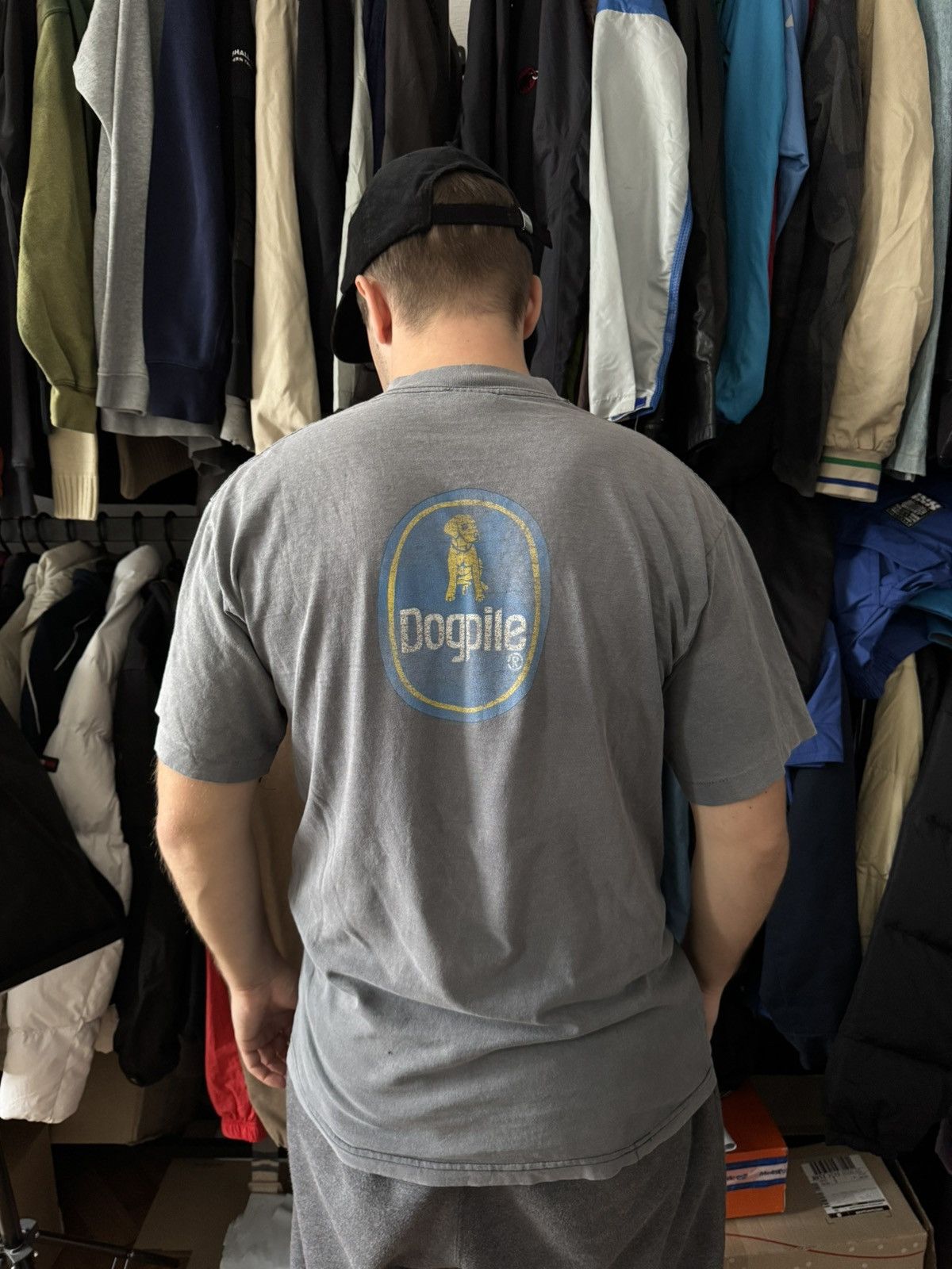 Vintage Vintage Dogpile big logo tee 90s Size US L / EU 52-54 / 3 - 2 Thumbnail