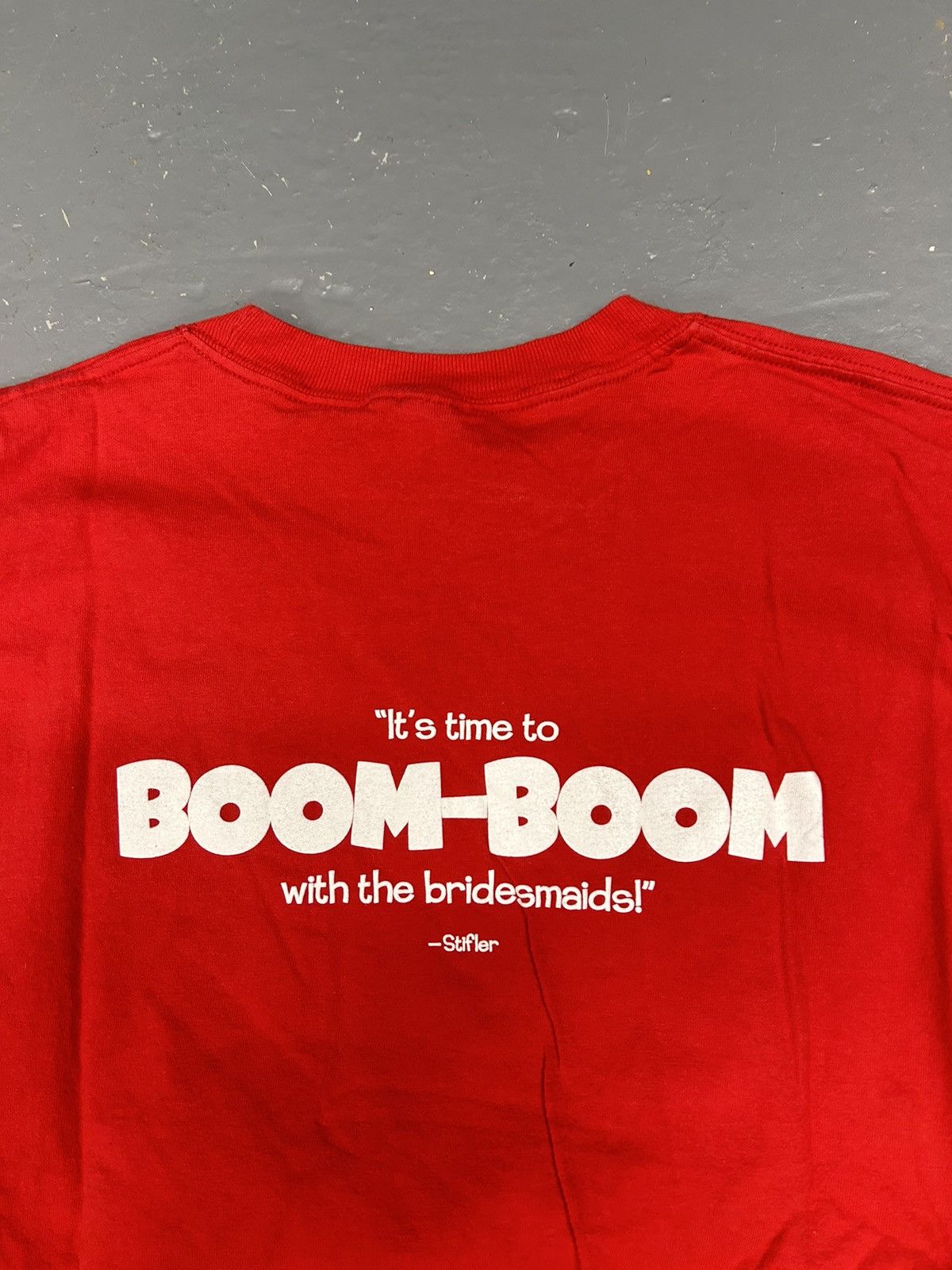 Vintage Y2K Essential American Wedding Red Movie Promo Tee Shirt Size US L / EU 52-54 / 3 - 2 Thumbnail