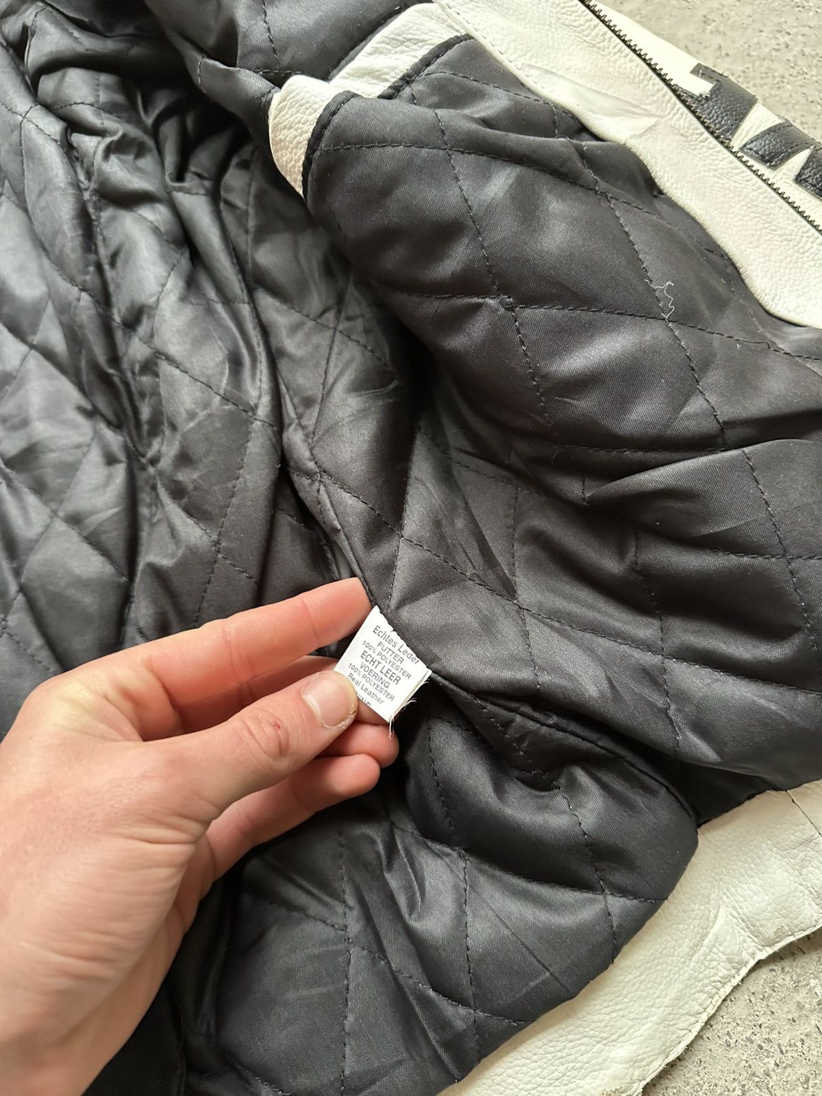 Lucky Brand Lucky Strike Exklusiv Arrow Leather Jacket S red white Size US S / EU 44-46 / 1 - 13 Thumbnail