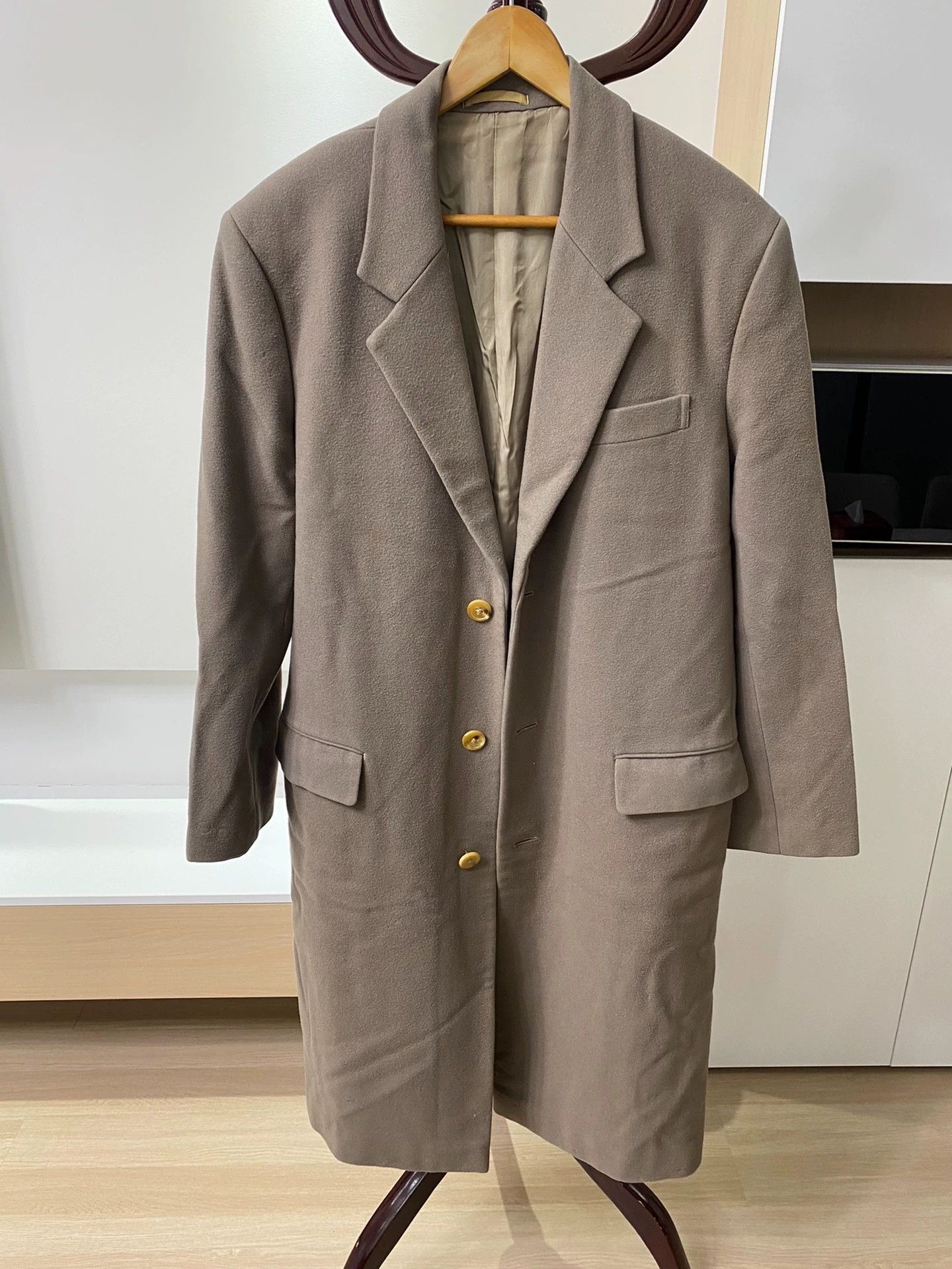 Yohji Yamamoto Yohji Yamamoto Y's for Men Oversized Wool Coat