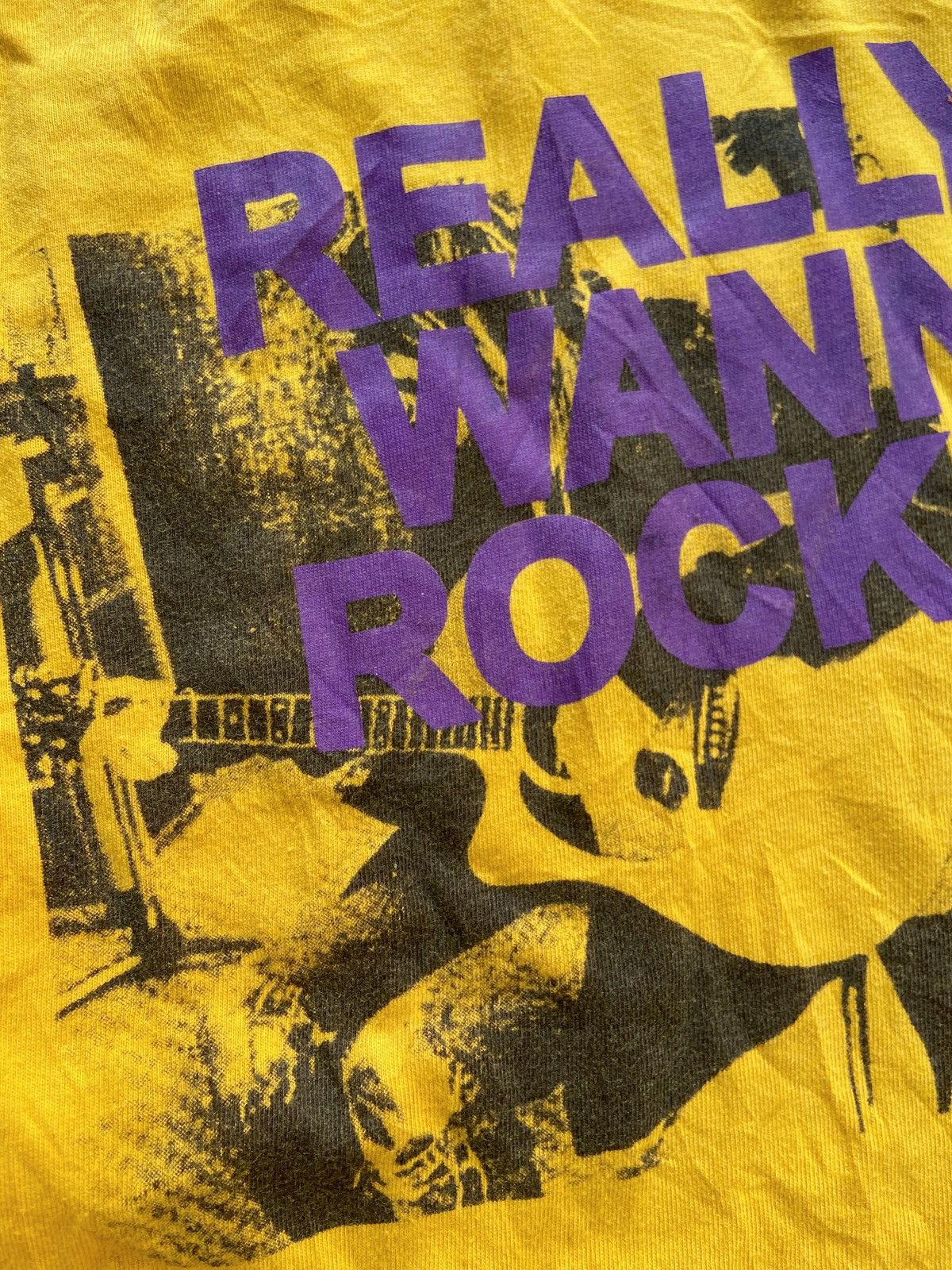 Japanese Brand REALLY WANNA ROCK? KURT COBAIN DESIGN LONG SLEEVE Size US S / EU 44-46 / 1 - 4 Thumbnail