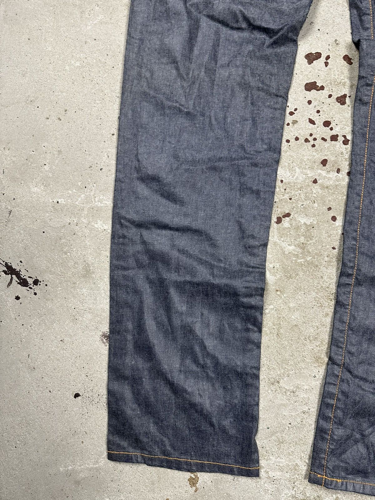 Diesel × Vintage Vintage Y2K Diesel Waxed Fellow Denim Pants Jeans Size US 30 / EU 46 - 14 Thumbnail