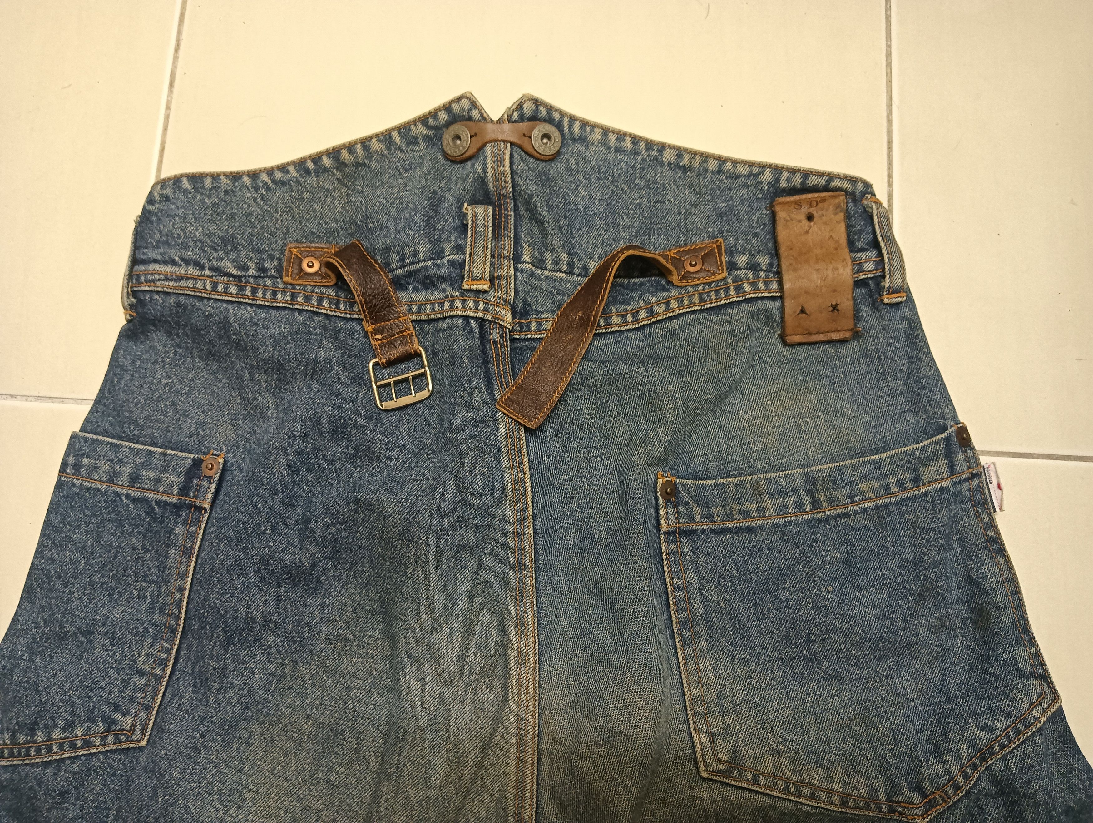 Studio D'Artisan RARE Studio D-Artisan World War inspired jeans Size US 32 / EU 48 - 6 Thumbnail