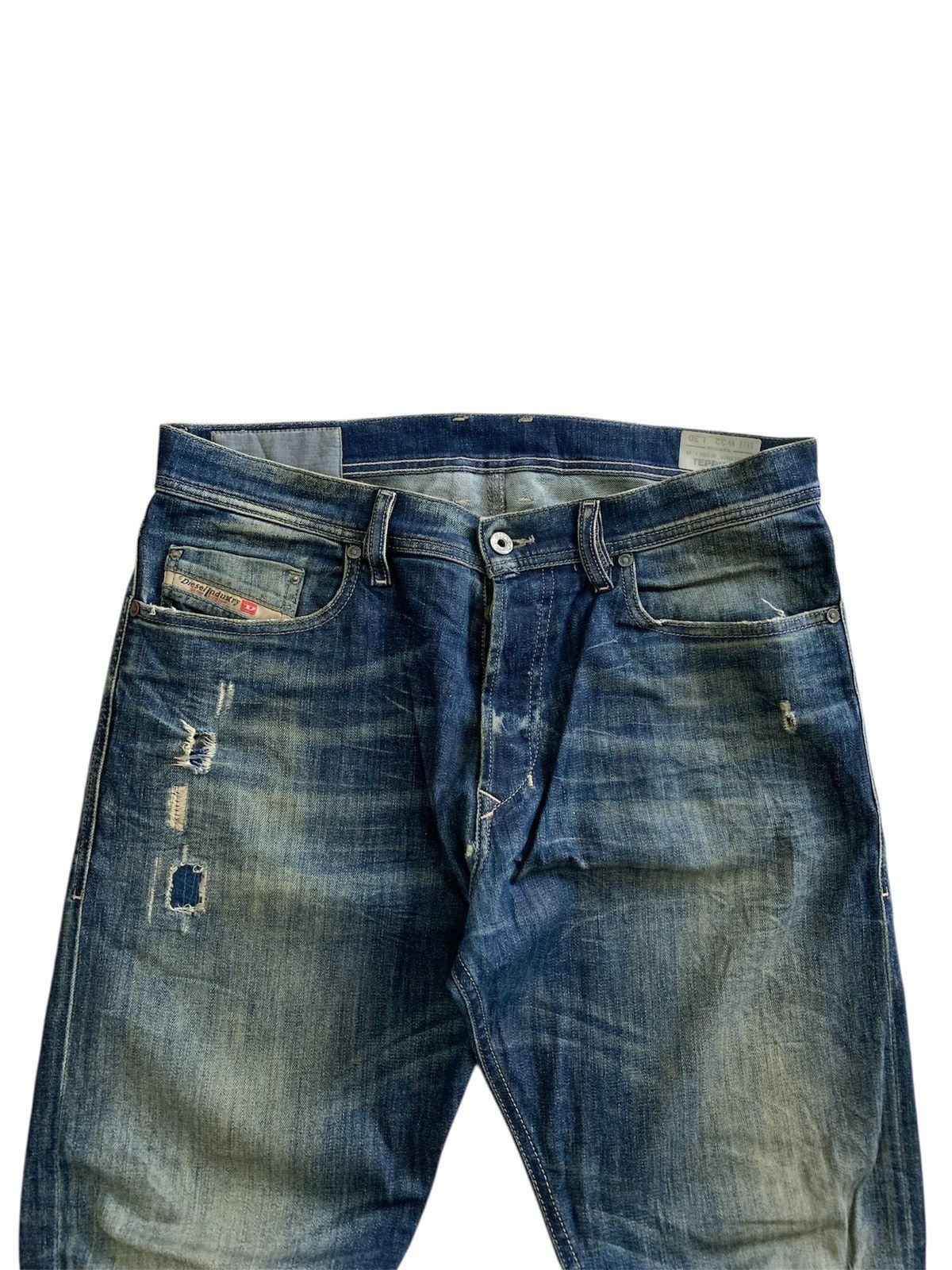 Diesel Diesel Industry Tepphar Slim Carrot Faded Blue Jeans Size US 32 / EU 48 - 5 Thumbnail