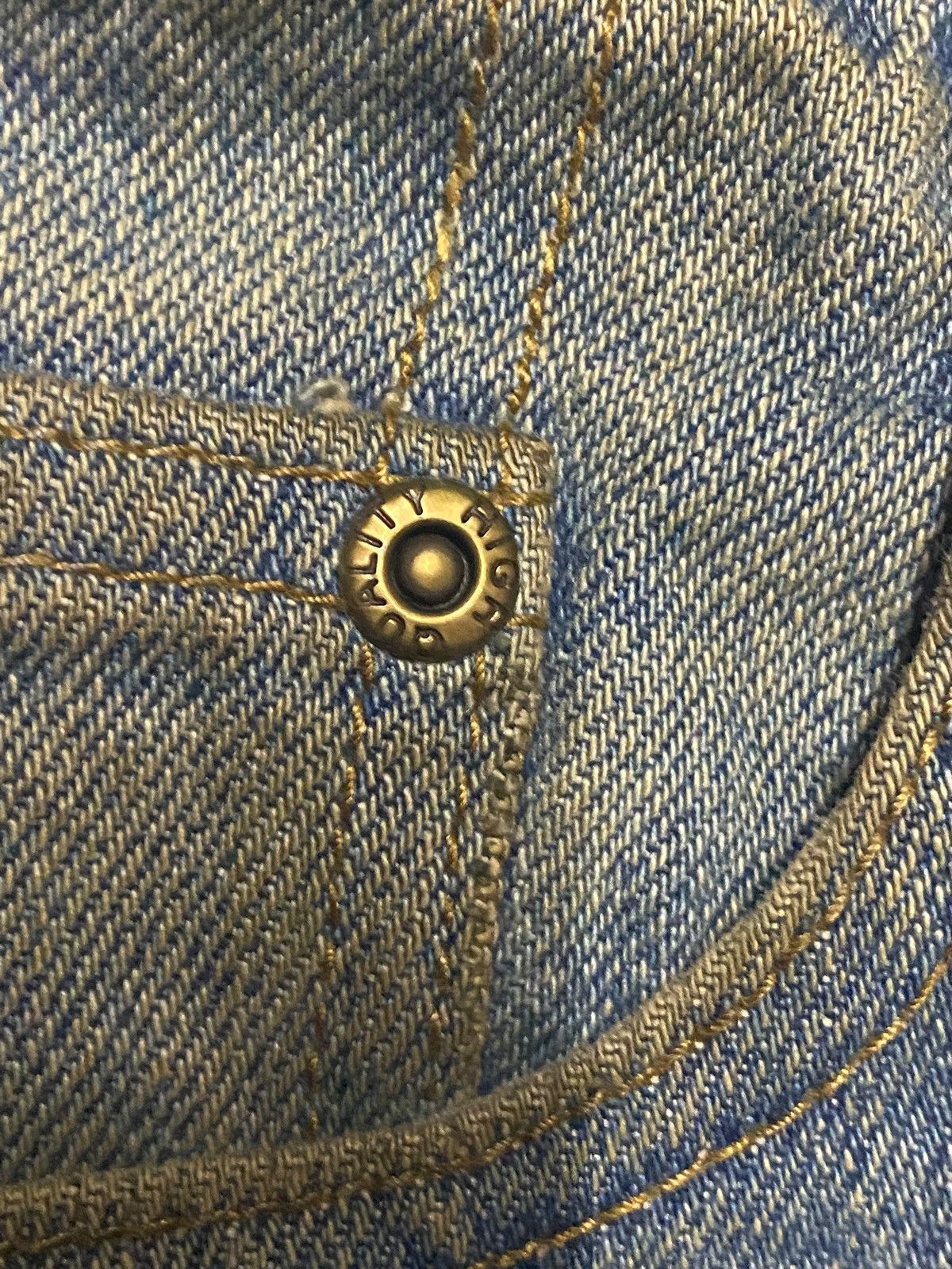 Japanese Brand Vtg Japanese Brand Grunge Mud Wash Distressed Loose Jeans Size US 32 / EU 48 - 8 Thumbnail