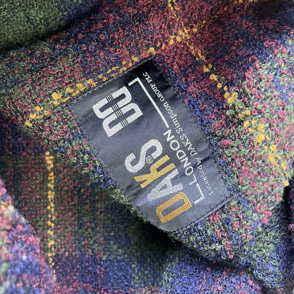 DAKS 💥Vintage Daks London Colourful Tartan Jacket Size M / US 6-8 / IT 42-44 - 4 Thumbnail