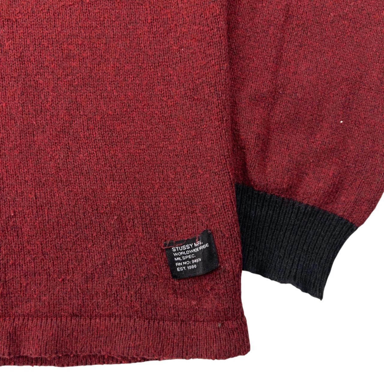 Stussy Vintage Stussy Knit Jumper Size L Size US L / EU 52-54 / 3 - 5 Thumbnail