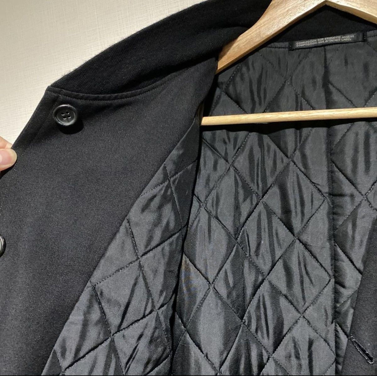 Yohji Yamamoto Yohji Yamamoto Pour Homme AW93 Embroidered Quilted Jacket Size US M / EU 48-50 / 2 - 10 Thumbnail