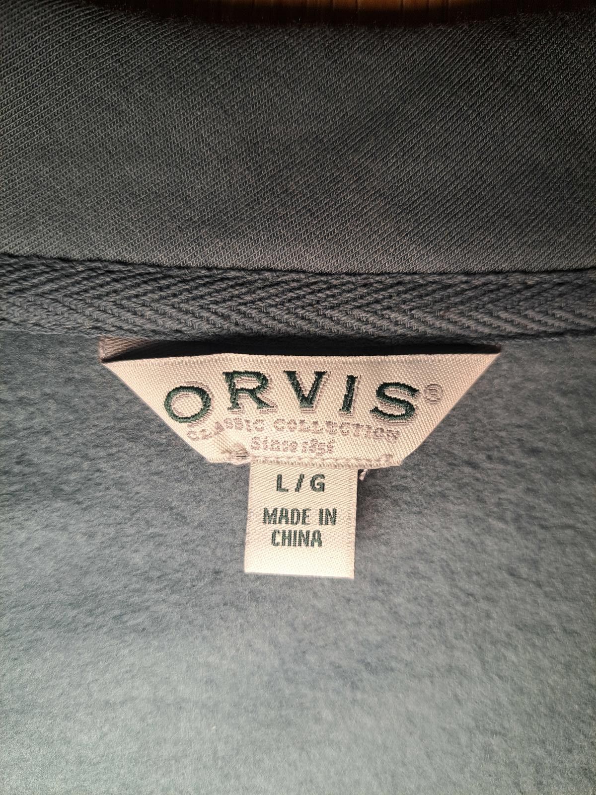Orvis Orvis V Neck Sweater Mens Large Green Modal Blend Size US L / EU 52-54 / 3 - 2 Thumbnail