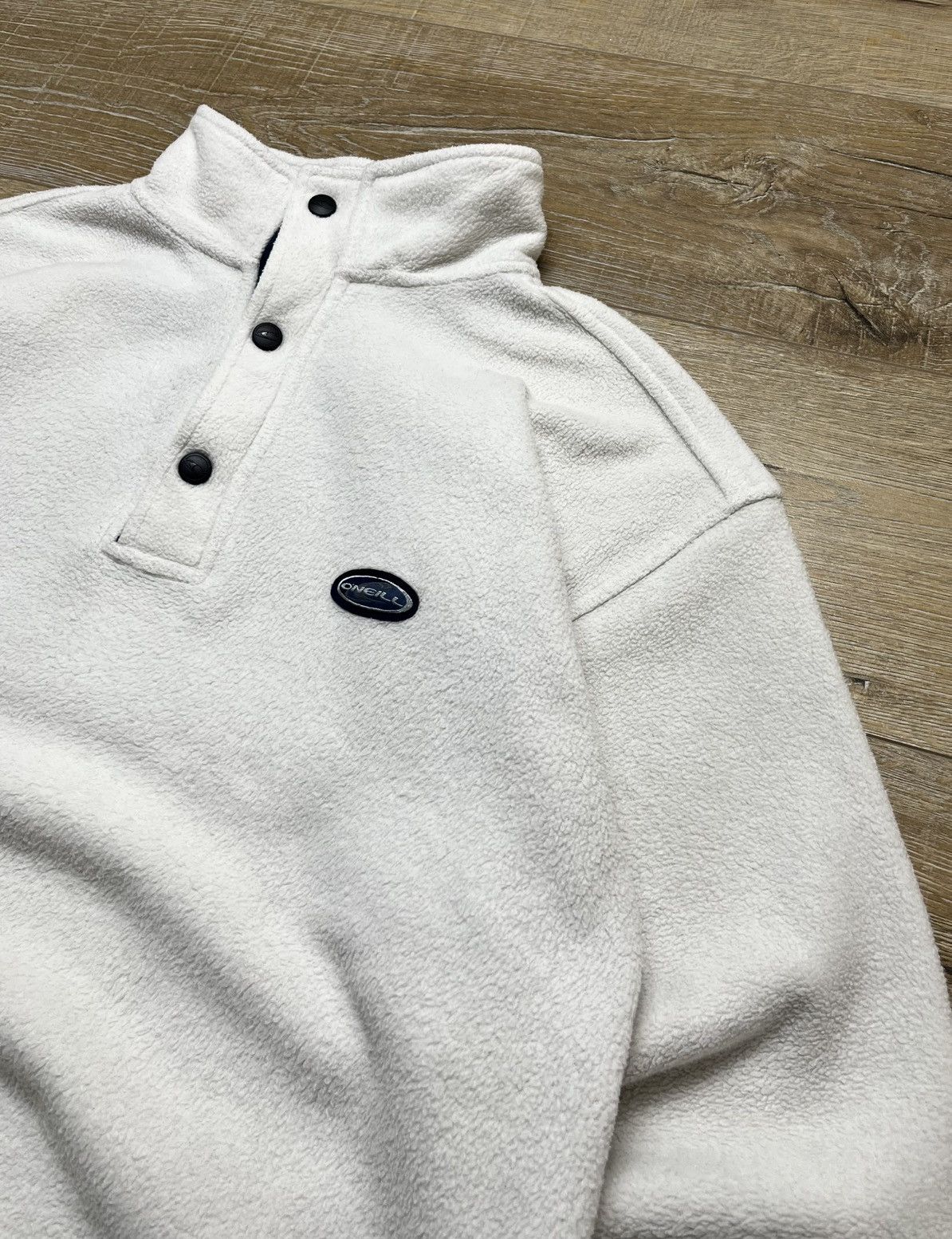 O'Neill Vintage O’Neill 1/4 Big Logo Fleece Pullover 00s Size US M / EU 48-50 / 2 - 13 Thumbnail