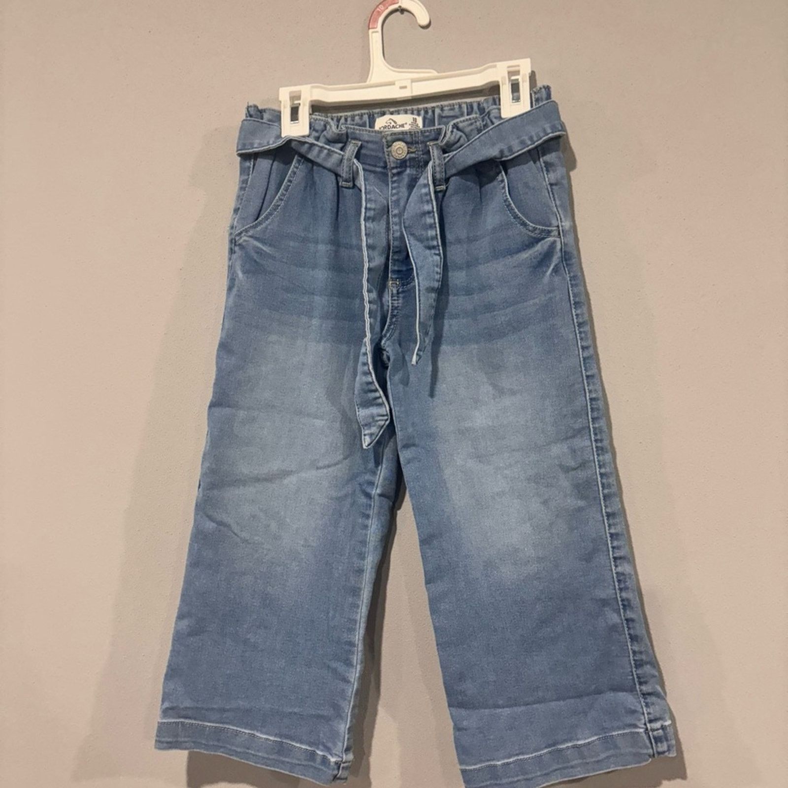 Jordache Jordache Sky Blue Wide Leg Jeans Size Girls 10 Size 32" / US 10 / IT 46 - 5 Thumbnail
