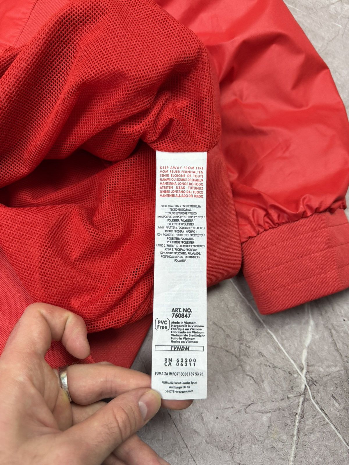 Puma RARE PUMA DUCATI RACING JACKET Size US XXL / EU 58 / 5 - 8 Thumbnail