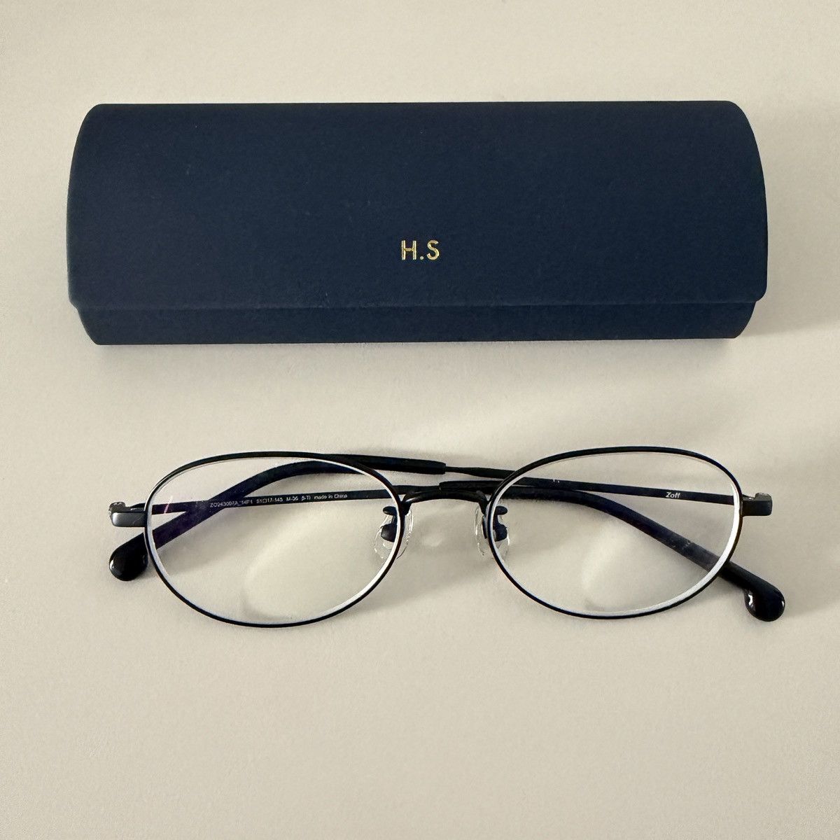 Other ZOFF HIKARI SHIBATA COLLAB OVAL GLASSES Size ONE SIZE - 1 Thumbnail