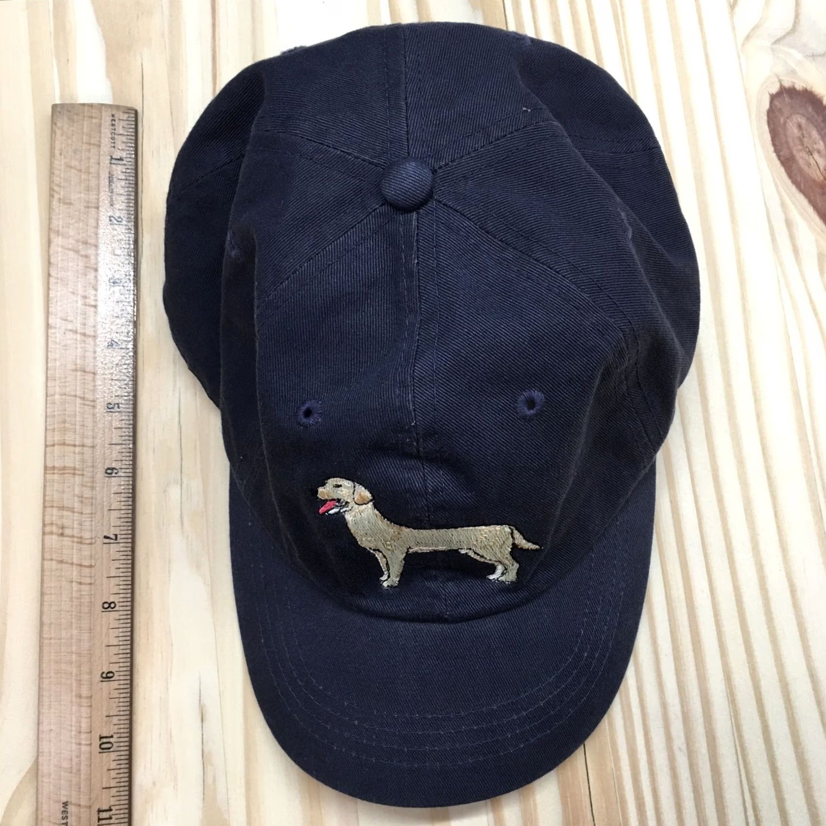 Logo 7 Labrador Retriever Baseball Hat Womens Blue One Size Adjustable Embroidered Logo Ventilated Adults Womens Size ONE SIZE - 3 Thumbnail