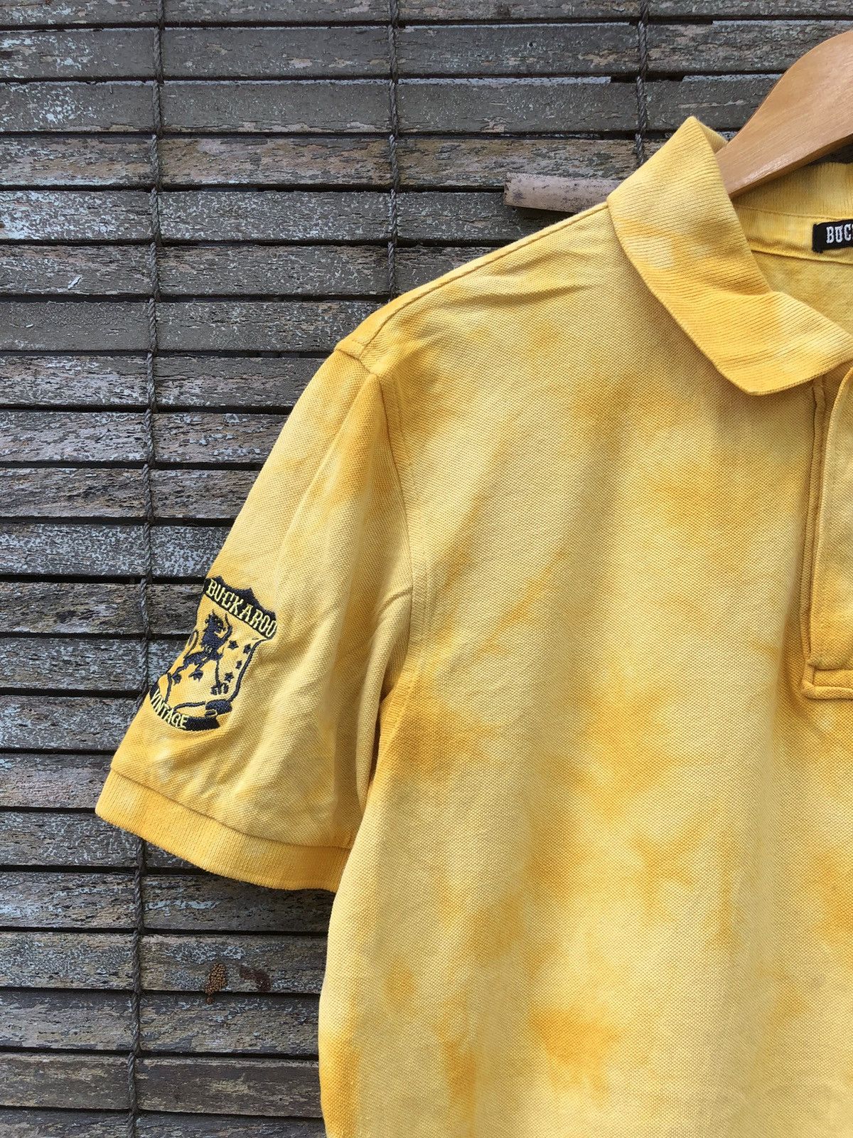Japanese Brand × Polo Ralph Lauren × Vintage Vintage Japanese Brands Tye Dye Buckaroo Polo Tee Size US L / EU 52-54 / 3 - 5 Thumbnail