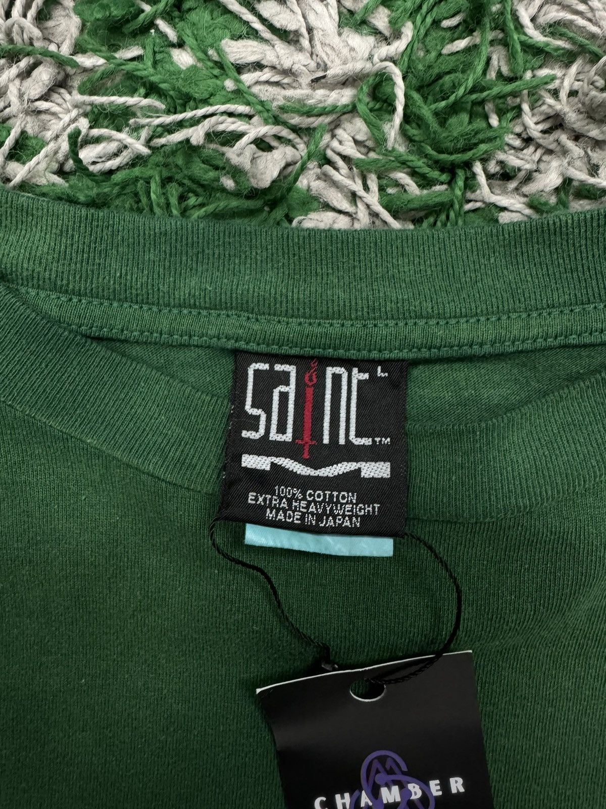 Saint Michael Saint Mx L/S Tee Green Creation Gift Large Size US L / EU 52-54 / 3 - 4 Thumbnail