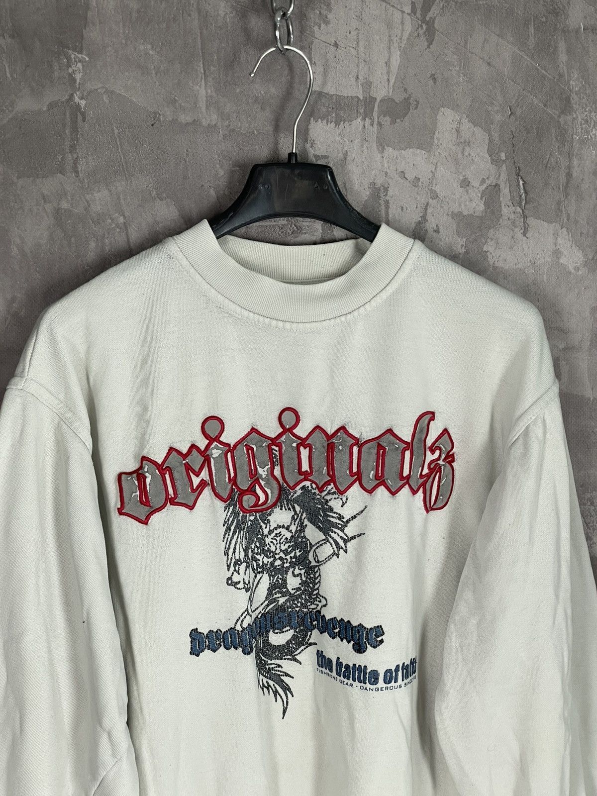 Vintage Vintage Fishbone y2k Tribal Rap Retro Vibe Sweatshirt Size US M / EU 48-50 / 2 - 7 Thumbnail