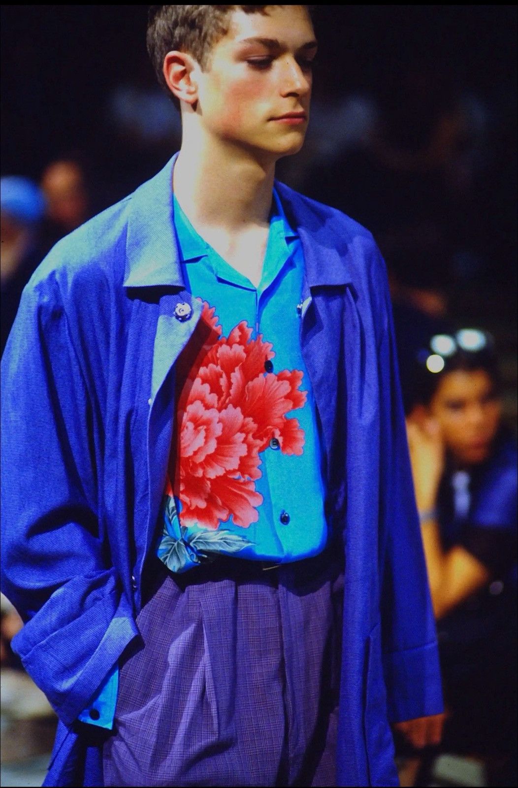 Yohji Yamamoto Yohji Yamamoto SS96 floral button up Size US XL / EU 56 / 4 - 8 Thumbnail