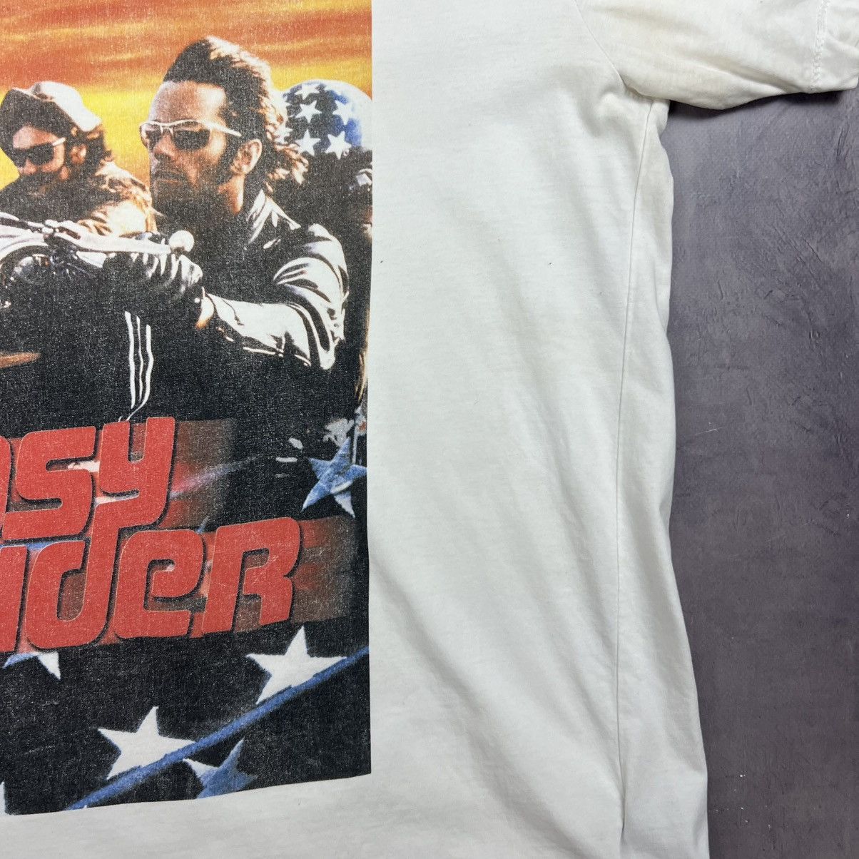 Marcelo Burlon Rare! Marcelo Burlon x Easy Rider Big Logo Tee Luxury Size US L / EU 52-54 / 3 - 8 Thumbnail