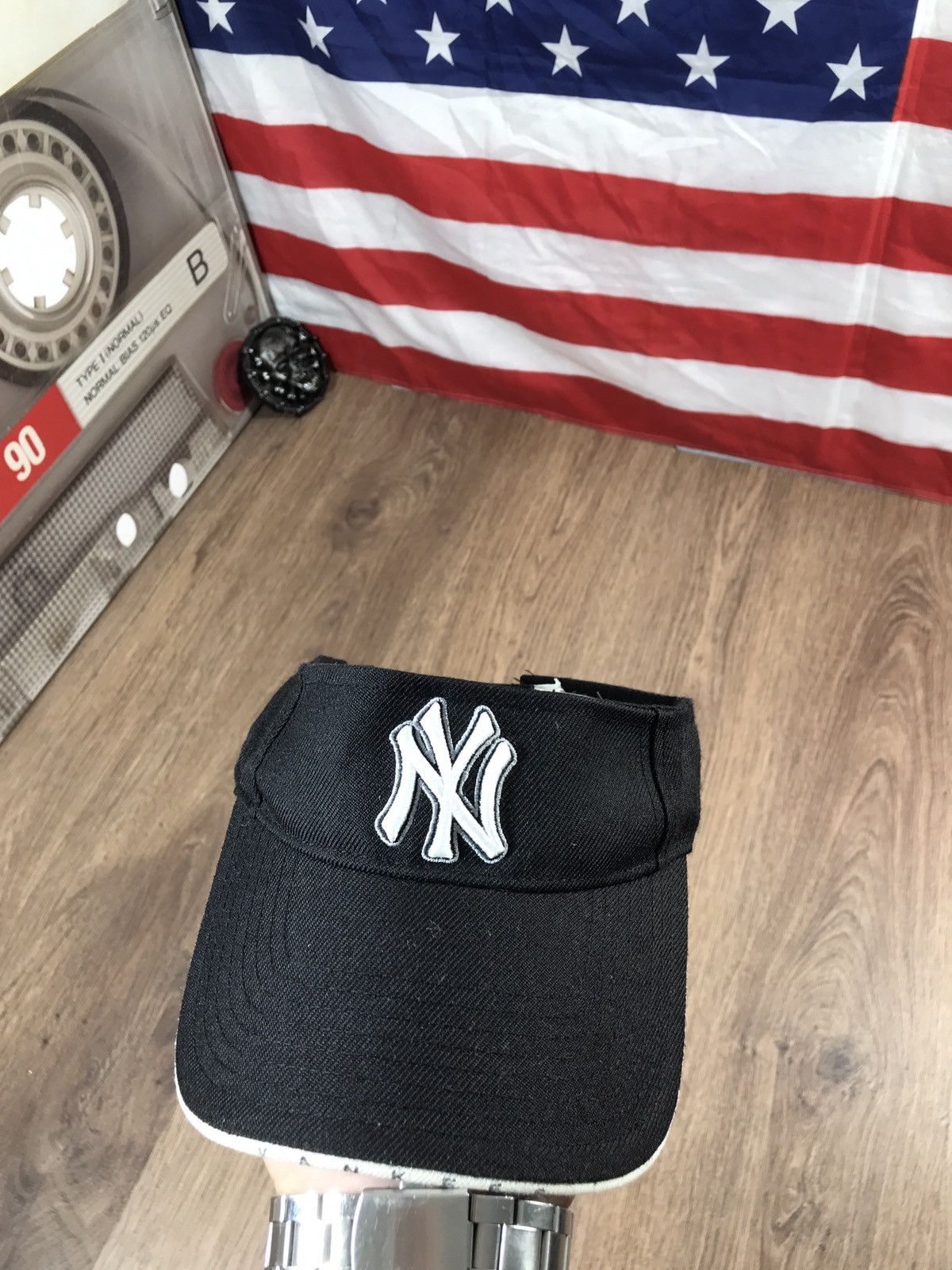 New York Yankees × Vintage Vintage New York Yankees Visor Cap Size ONE SIZE - 1 Thumbnail