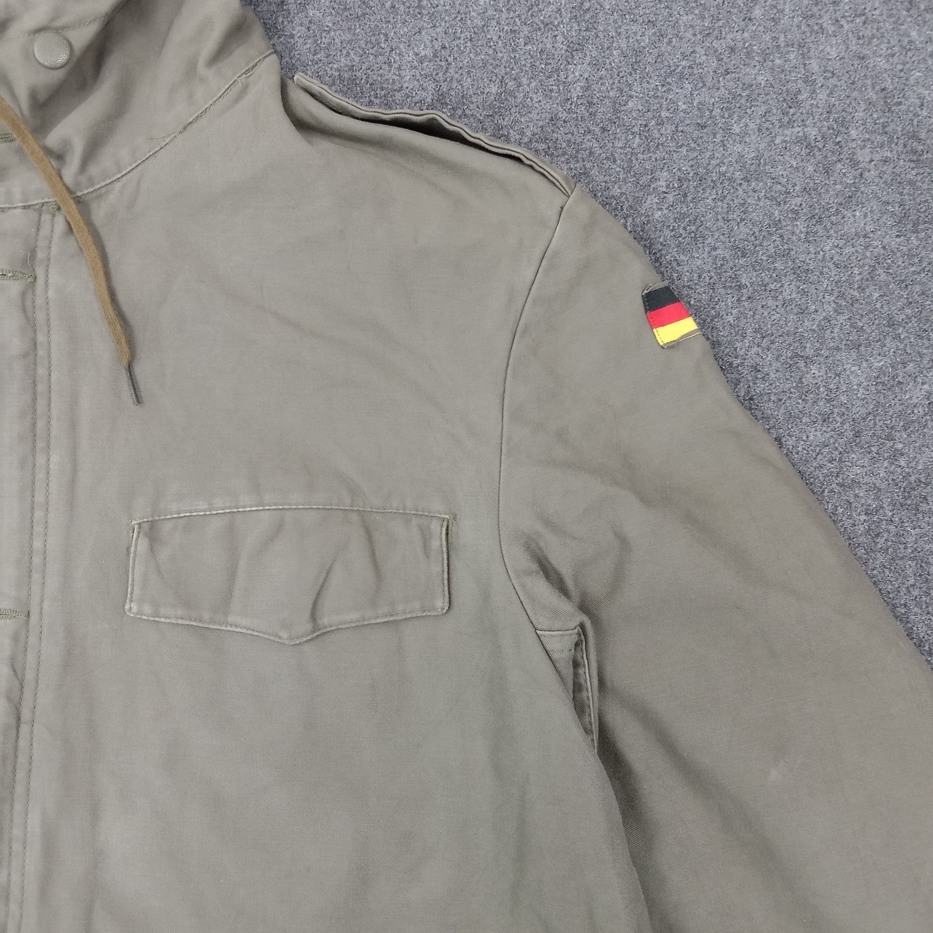 Vintage Jean Express Germany Military Army Hoodies Jacket Size US L / EU 52-54 / 3 - 3 Thumbnail