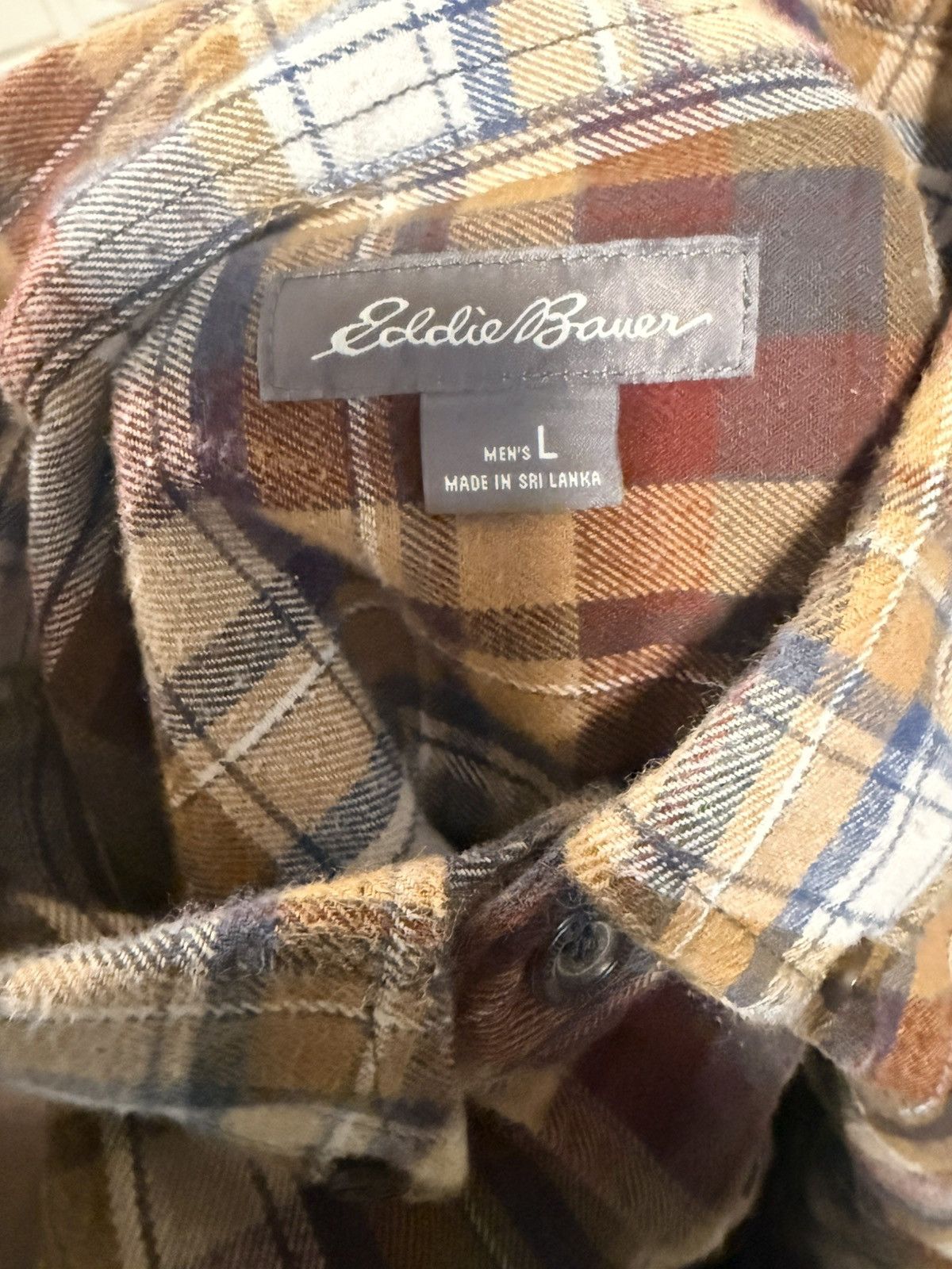 Eddie Bauer Eddie Bauer warm tone flannel Size US L / EU 52-54 / 3 - 4 Thumbnail