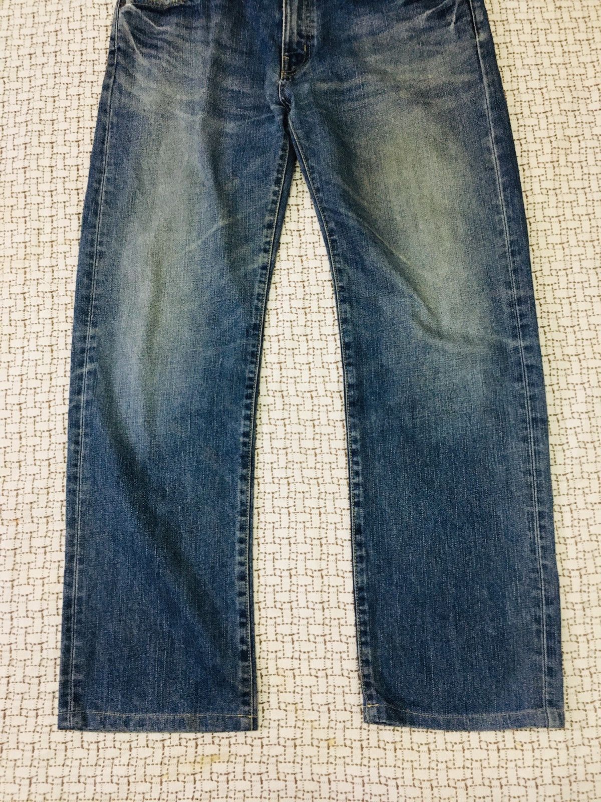 Japanese Brand × Uniqlo Uniqlo Regular Fit Straight Jeans (16) Size US 35 - 16 Thumbnail