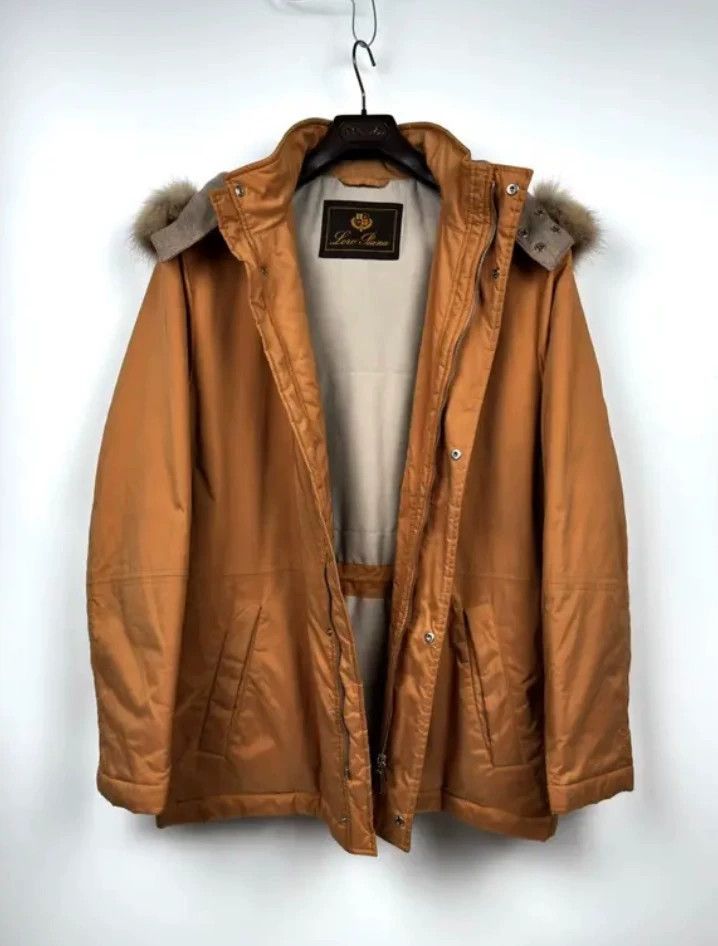 Loro Piana LORO PIANA Men's trench coat Size US L / EU 52-54 / 3 - 4 Thumbnail