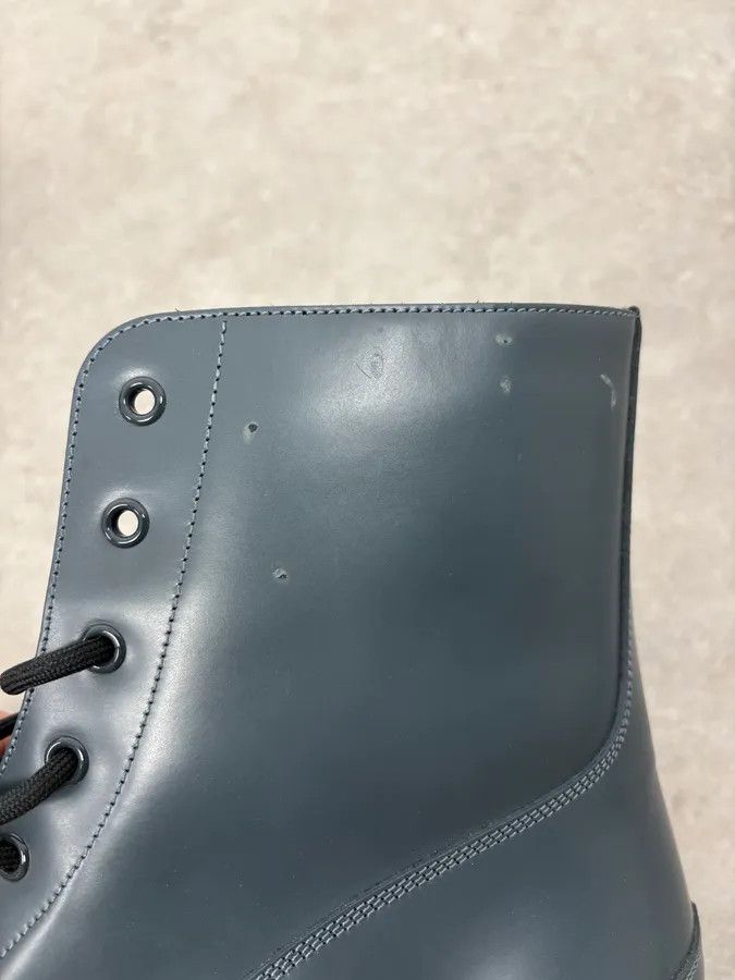 Louis Vuitton Louis Vuitton Night Blue Sample Leather Boots by Virgil Abloh Size US 10.5 / EU 43-44 - 10 Thumbnail