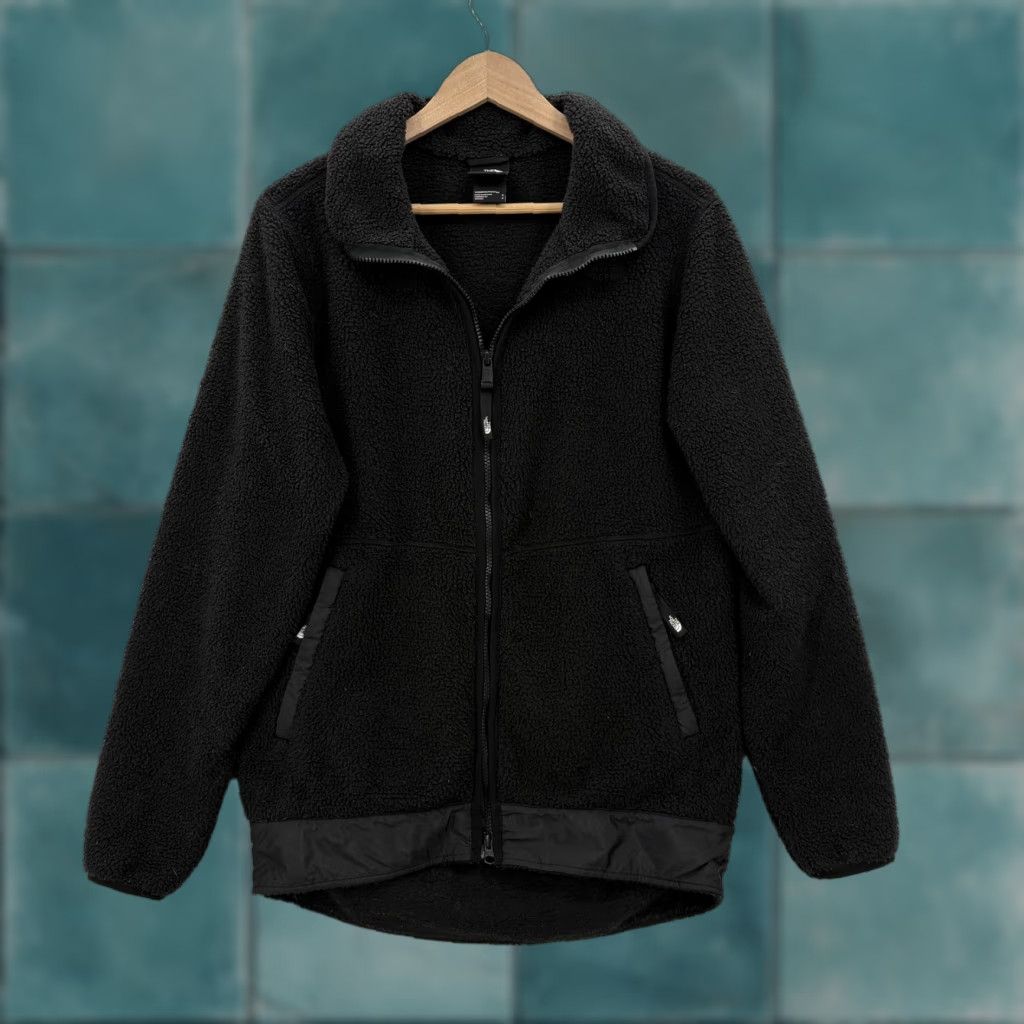 The North Face The North Face Fleece Jacket Womens S Black Full Zip Pockets Warm Sherpa Jacket Size S / US 4 / IT 40 - 1 Thumbnail