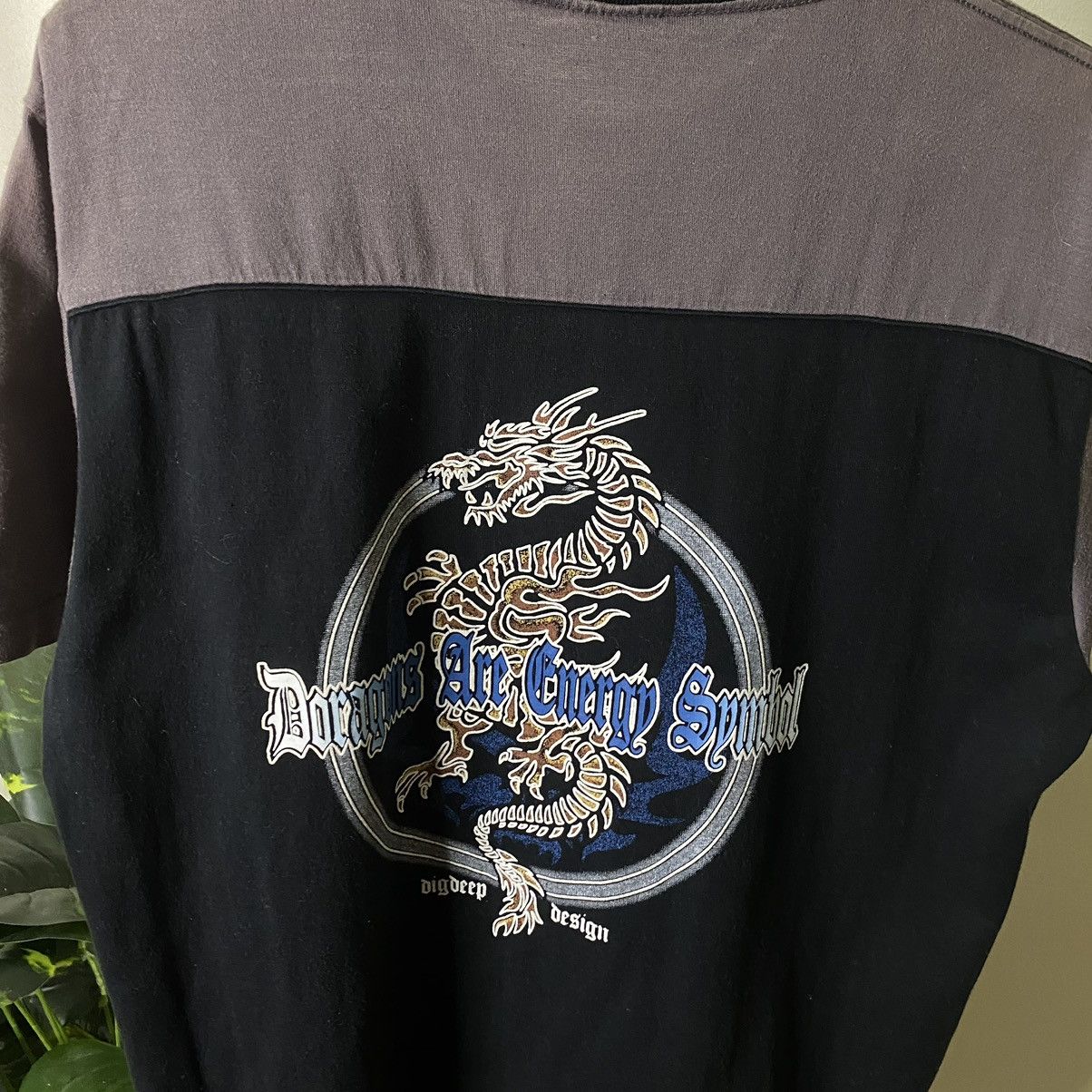 Affliction × Ed Hardy × Japanese Brand Digdeep Design Dragon Graphic Stussy Style Jnco Southpole T Size US L / EU 52-54 / 3 - 2 Thumbnail