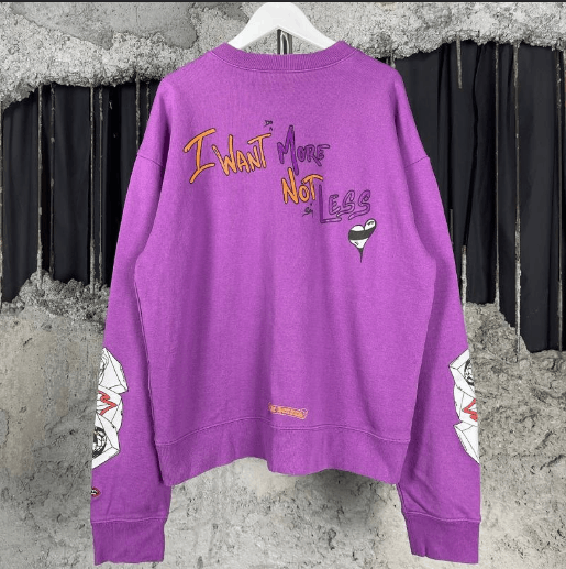 Chrome Hearts Chrome Hearts FW25 Crew Neck Long Sleeve Sweatshirt Size US S / EU 44-46 / 1 - 1 Thumbnail