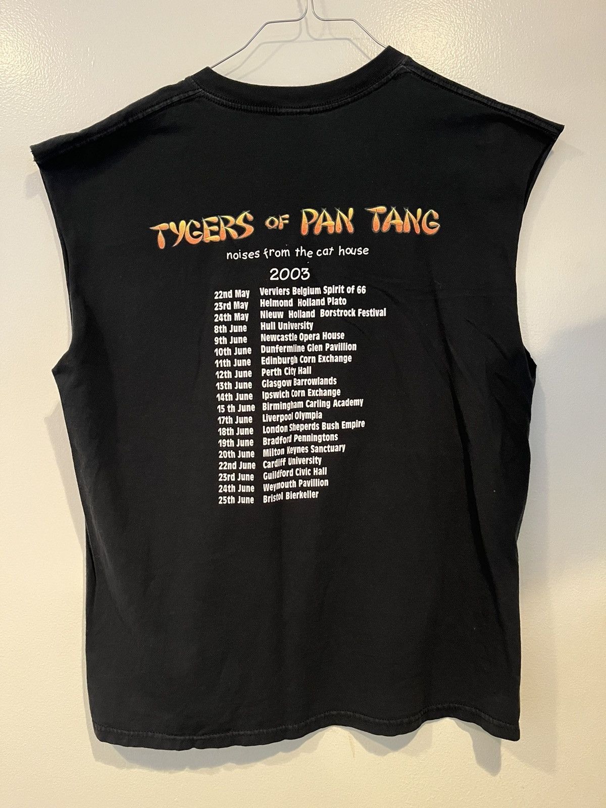 Band Tees 2003 tygers of pan tang band tshirt Size US XL / EU 56 / 4 - 4 Thumbnail