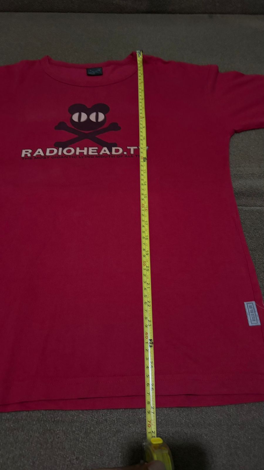 Band Tees Vintage Radiohead Shirt,Oasis,Blur,Nirvana Size US L / EU 52-54 / 3 - 8 Thumbnail