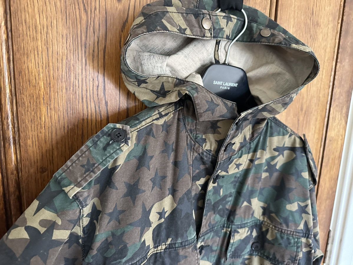 Saint Laurent Paris $2189 Saint Laurent camo star hoodie jacket XL grail Size US XL / EU 56 / 4 - 10 Thumbnail