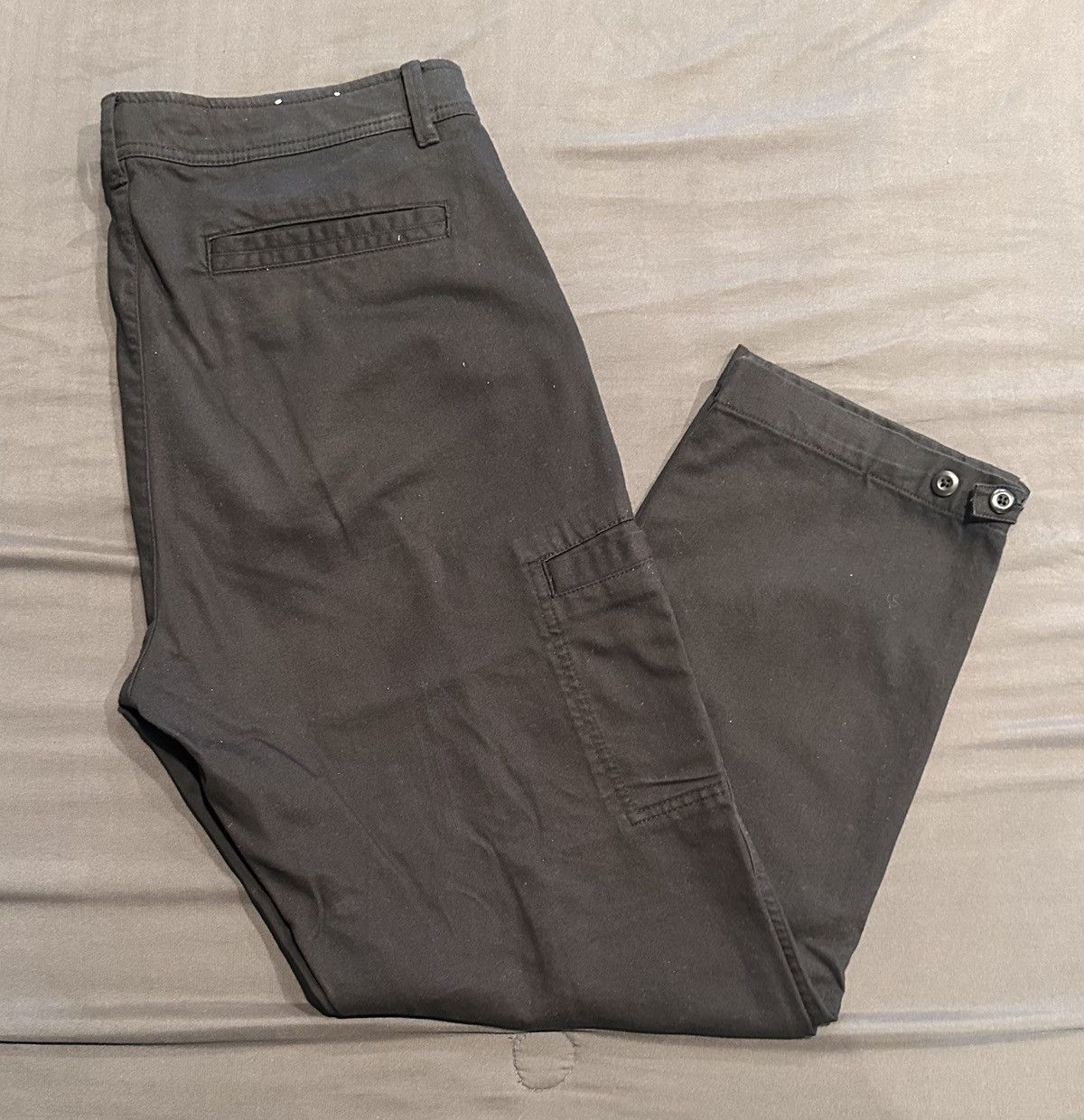 Zara Black Zara Carpenter Pants Size US 32 / EU 48 - 2 Thumbnail