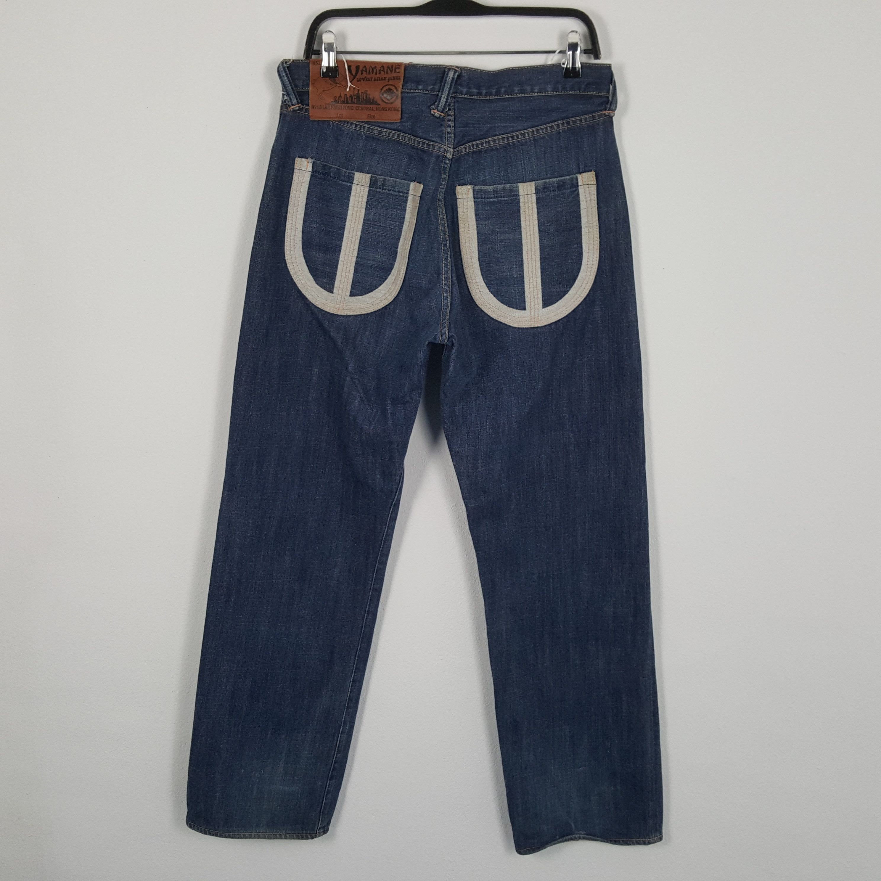 Evisu × Japanese Brand × Vintage EVISU Japanese Brand Streetwear Custom Daicock Jeans Size US 31 - 4 Thumbnail