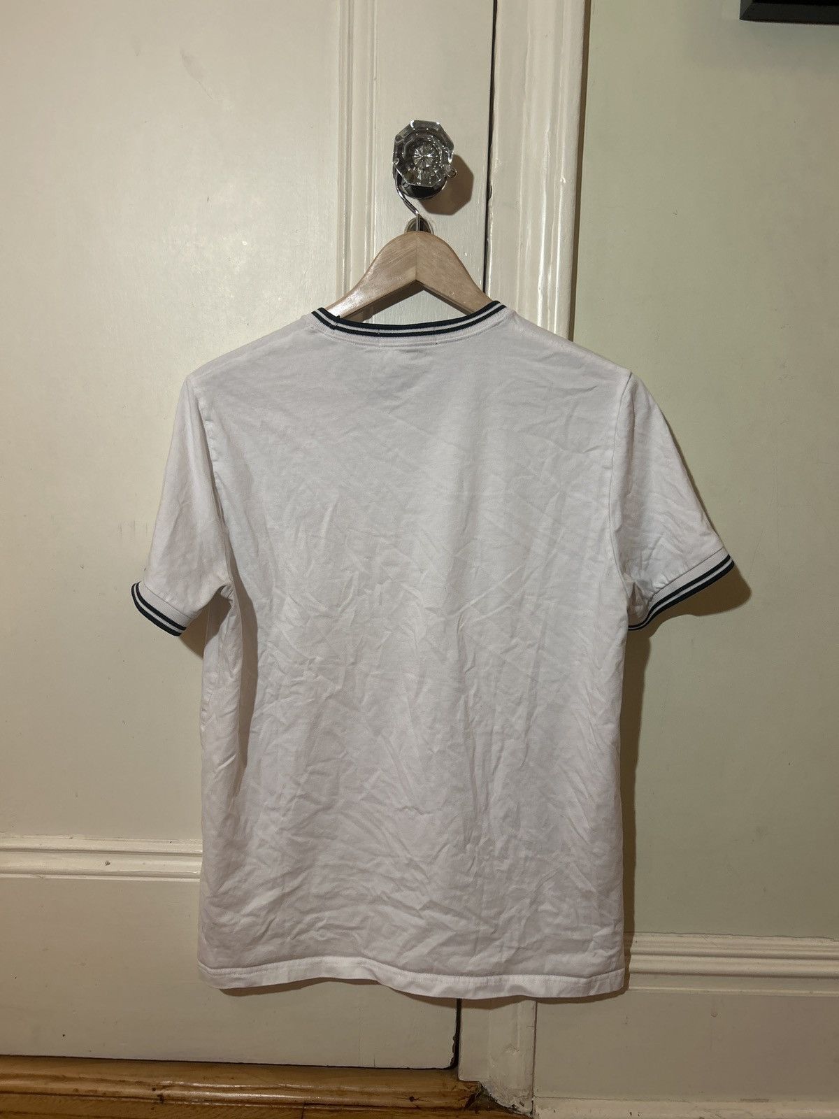 Fred Perry Fred Perry Crew Neck w/ Striped Trim Size US M / EU 48-50 / 2 - 2 Thumbnail